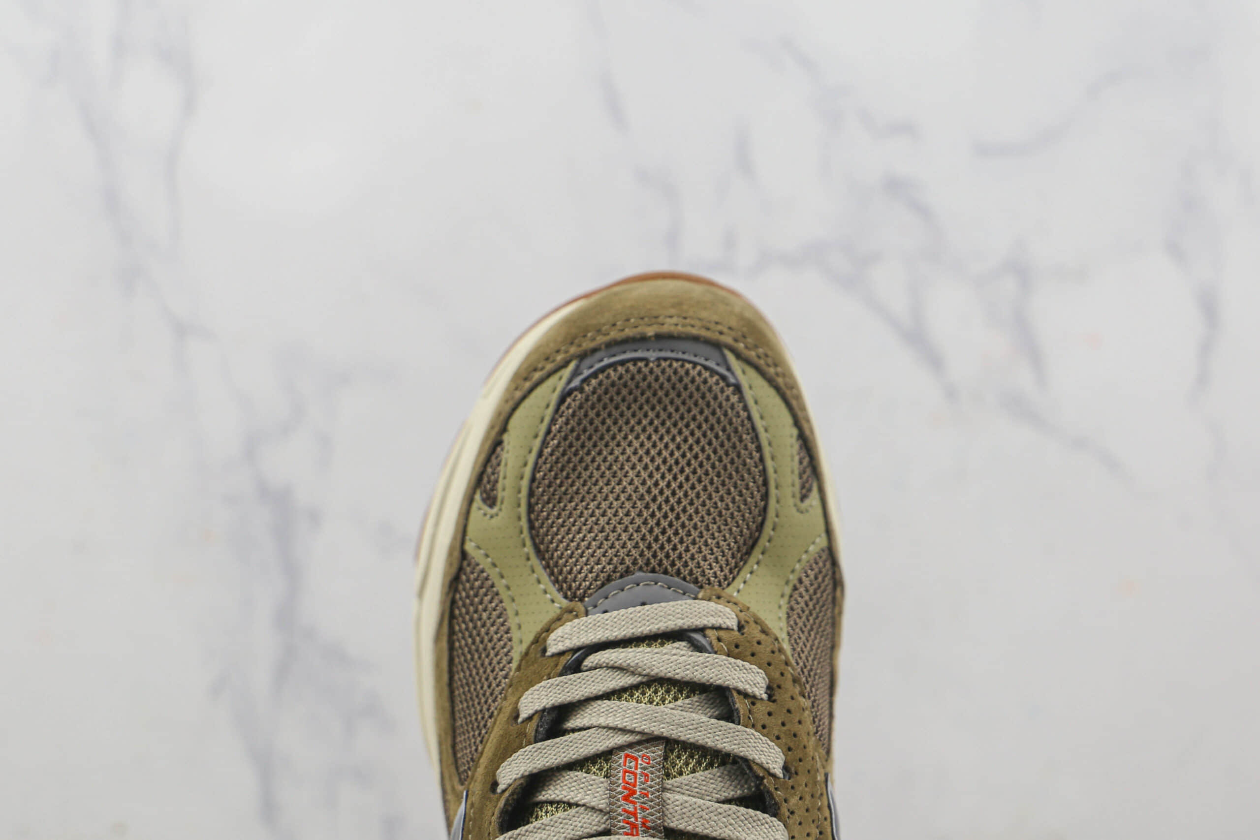 新百伦New Balance 990v3 x Bodega联名款莆田纯原复刻版本灰咖啡色NB990v3复古慢跑鞋原楦头纸板打造 货号:M990BD3