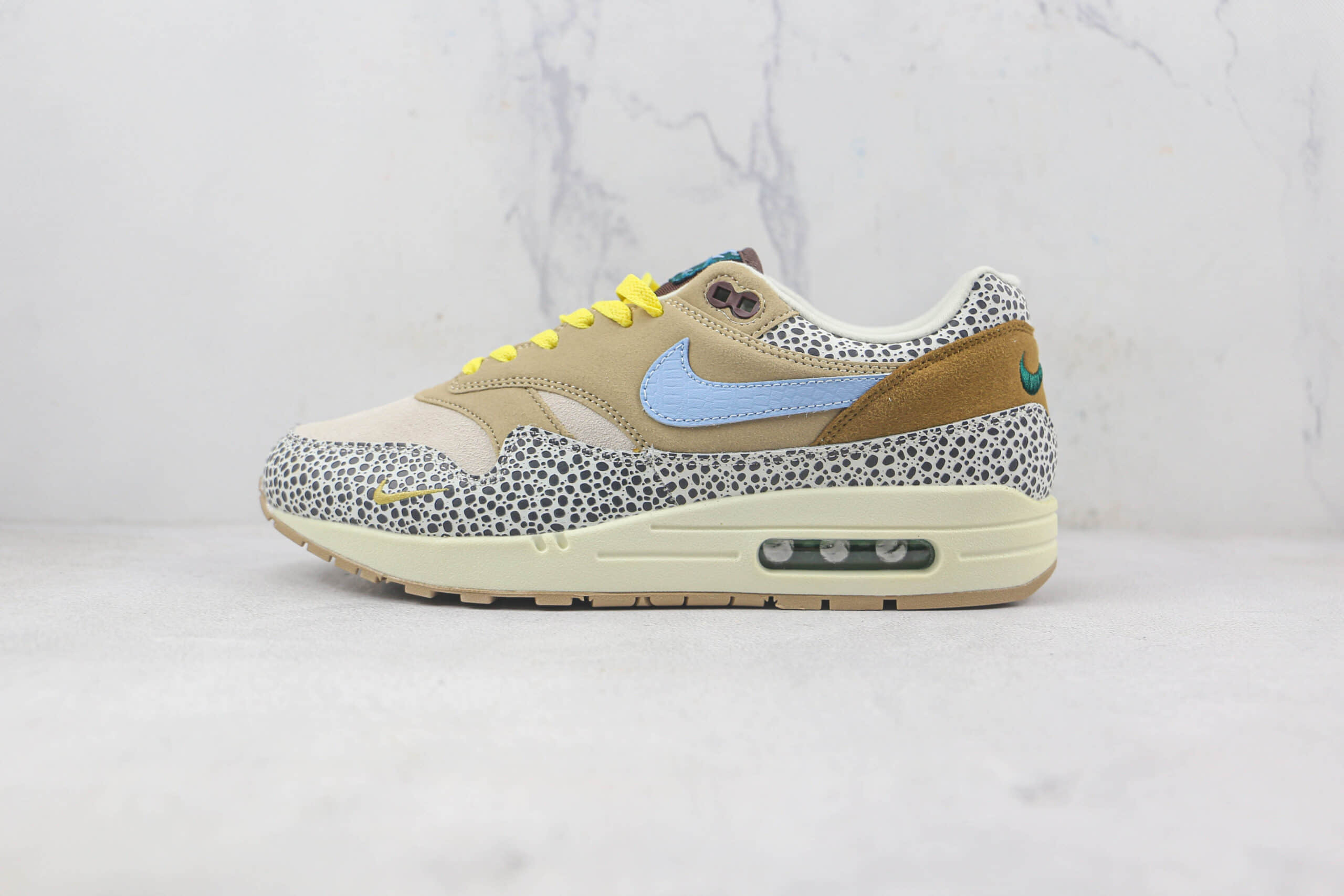 耐克Nike Air Max 1莆田纯原复刻版本Max1大象配色复古气垫鞋原鞋开模一比一打造 (ID:88404) - 图片1