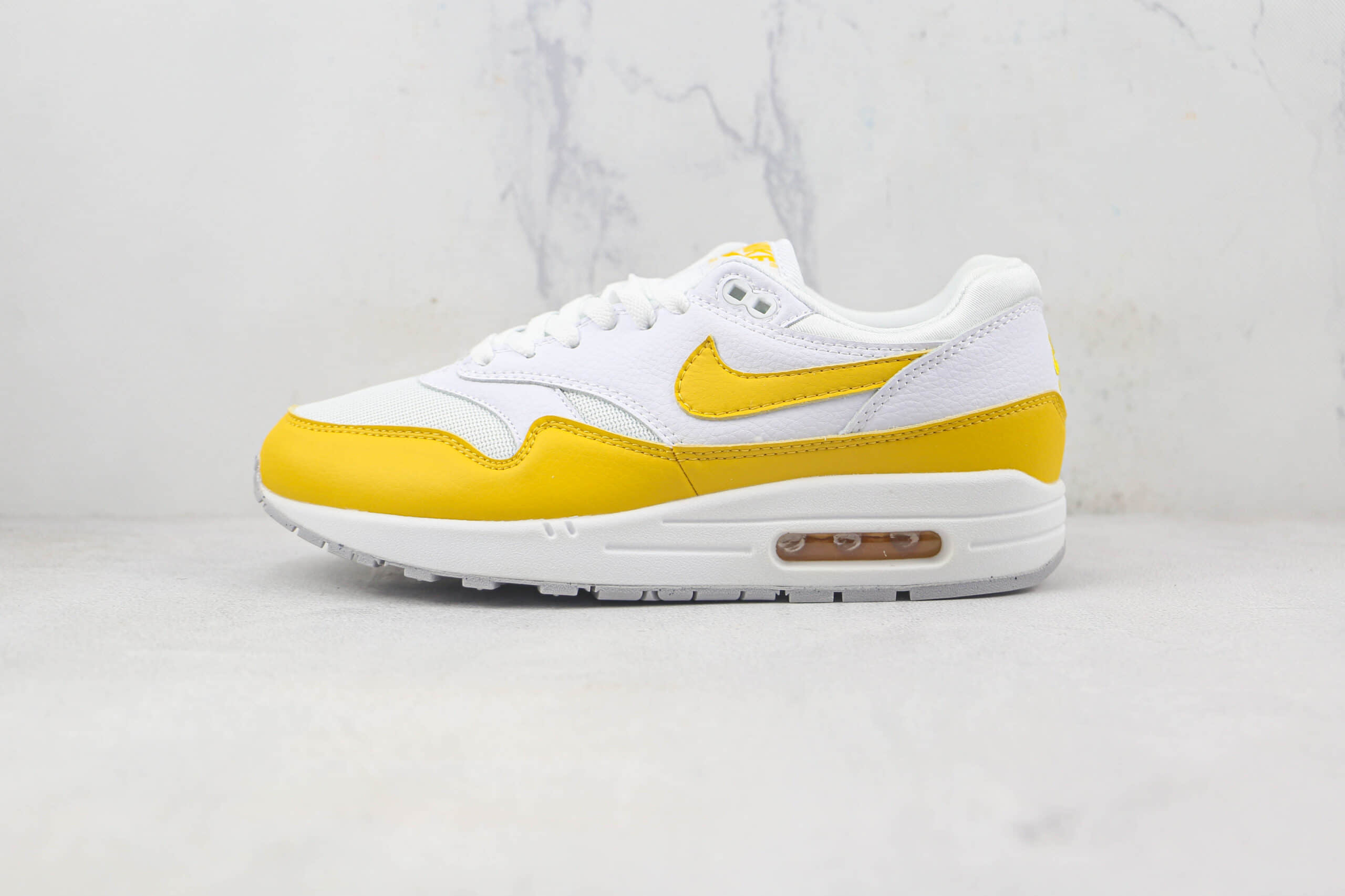 耐克Nike Air Max 1 S莆田纯原复刻版本Max1灰白敏感内容气垫鞋原档案数据开发 (ID:88468) - 图片1
