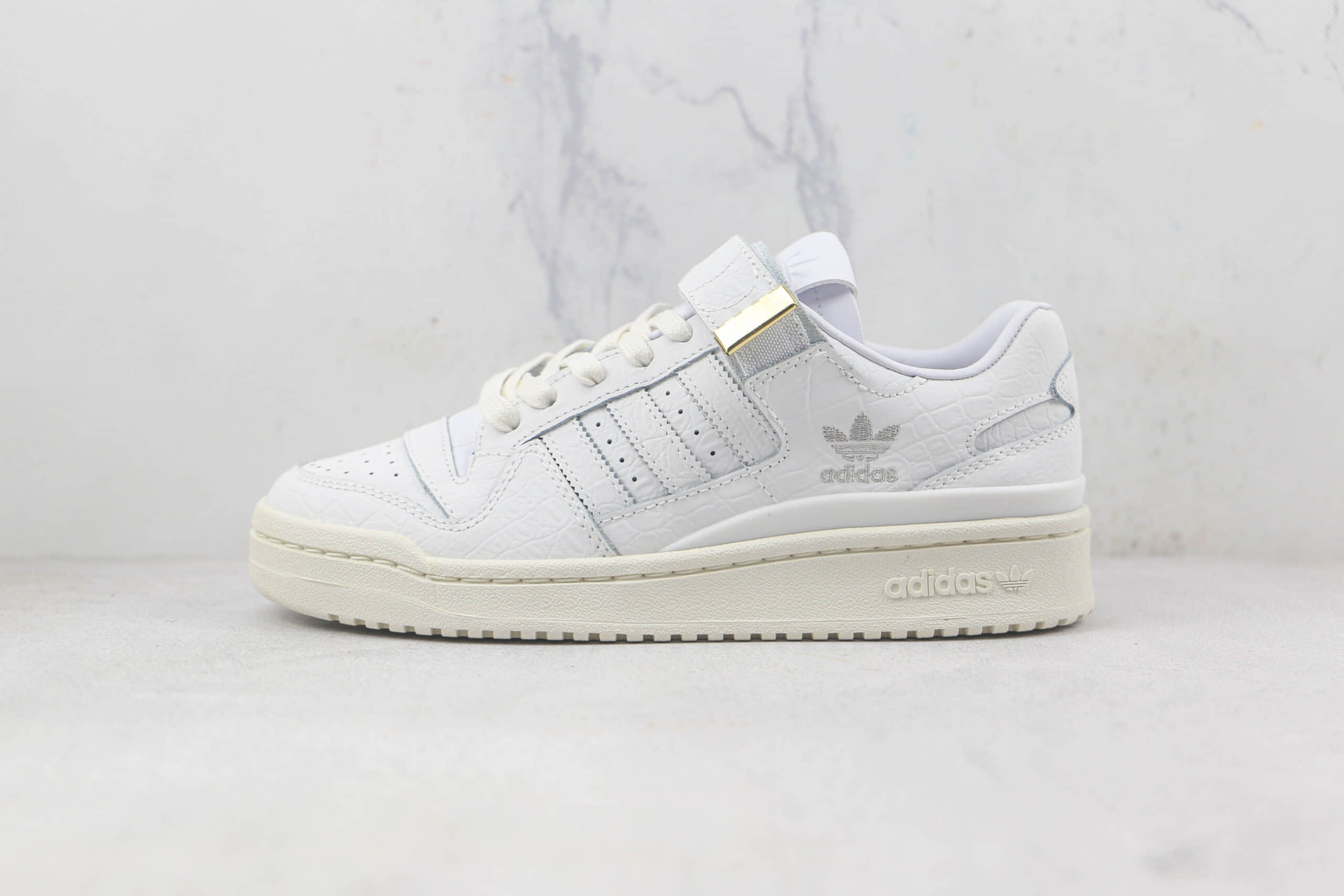 阿迪达斯Adidas originals Forum 84 low莆田纯原复刻版本Forum84白蛇纹复古板鞋原楦头纸板打造 货号:HP5551