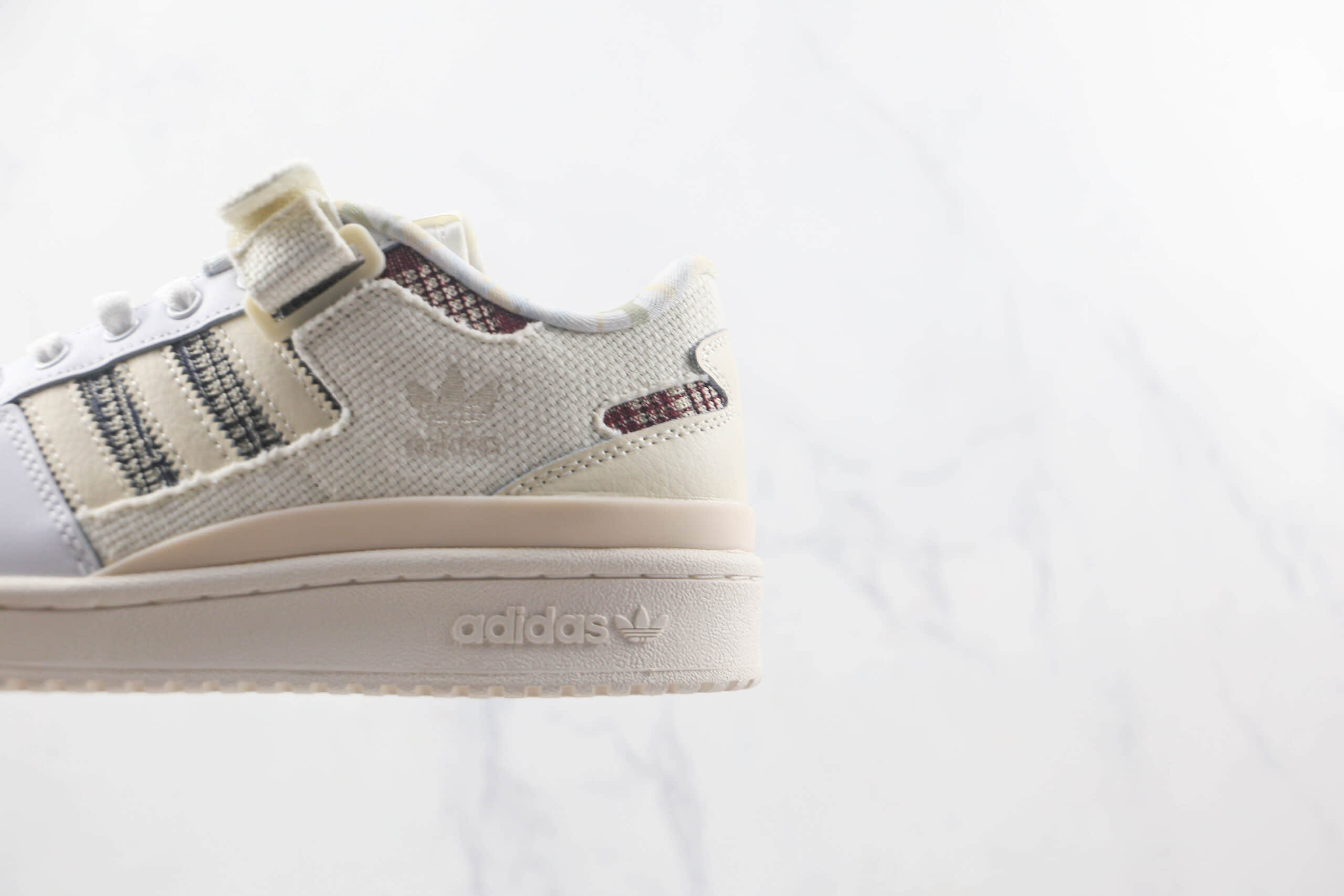 阿迪达斯Adidas originals Forum 84 low莆田纯原复刻版本麻布白敏感内容复古板鞋原盒原标 货号：GX2174