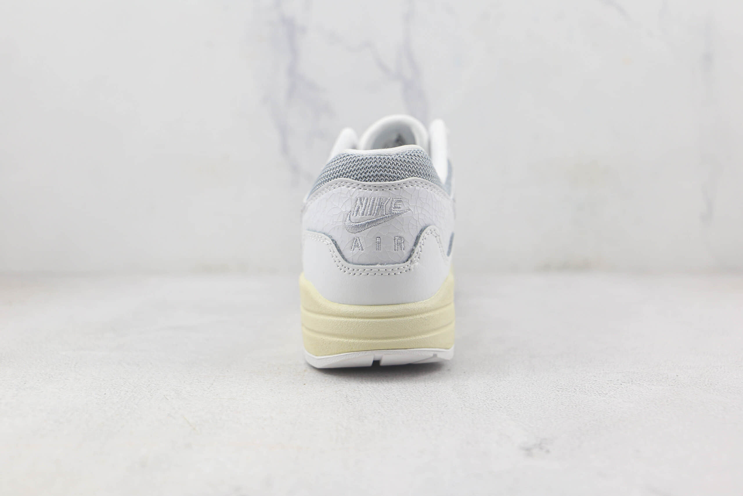 耐克Patta x Nike Air Max 1 “Monarch”联名款莆田纯原复刻版本Max1白色波敏感内容纹复古气垫跑鞋原档案数据开发 货号：DQ0299-100