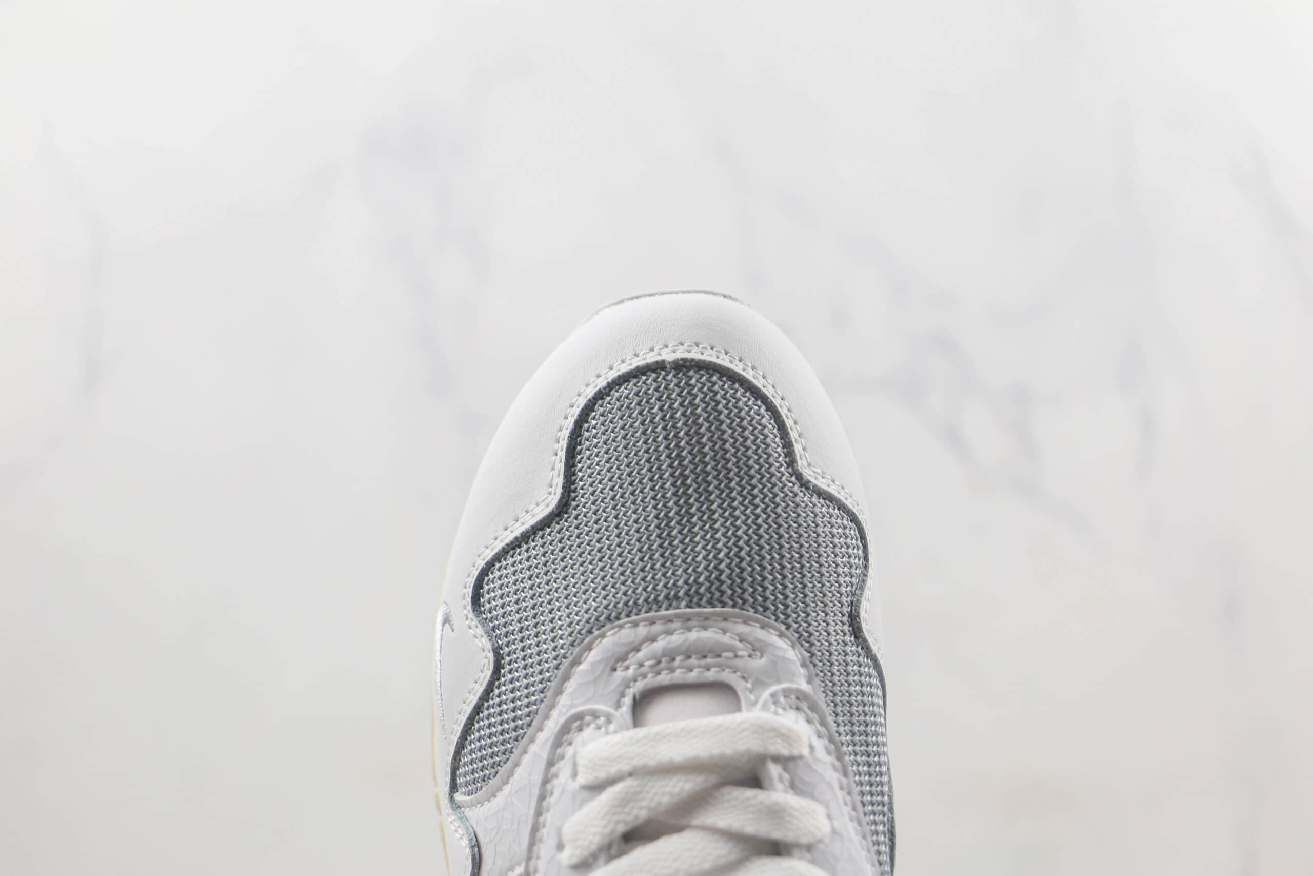 耐克Patta x Nike Air Max 1 “Monarch”联名款莆田纯原复刻版本Max1白色波敏感内容纹复古气垫跑鞋原档案数据开发 货号：DQ0299-100
