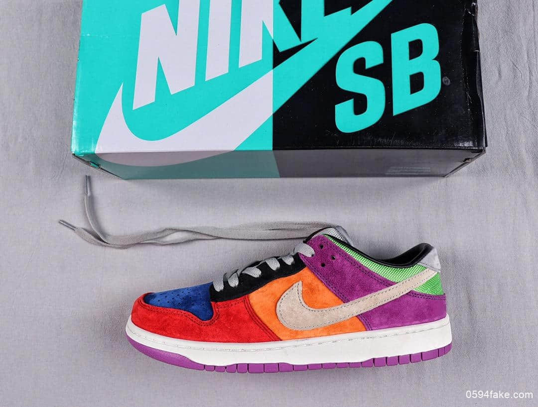 耐克Nike Dunk Low SP Viotech彩蛋限定Dunk公司级版本原盒原标休闲时尚板鞋 (ID:8881) - 图片1