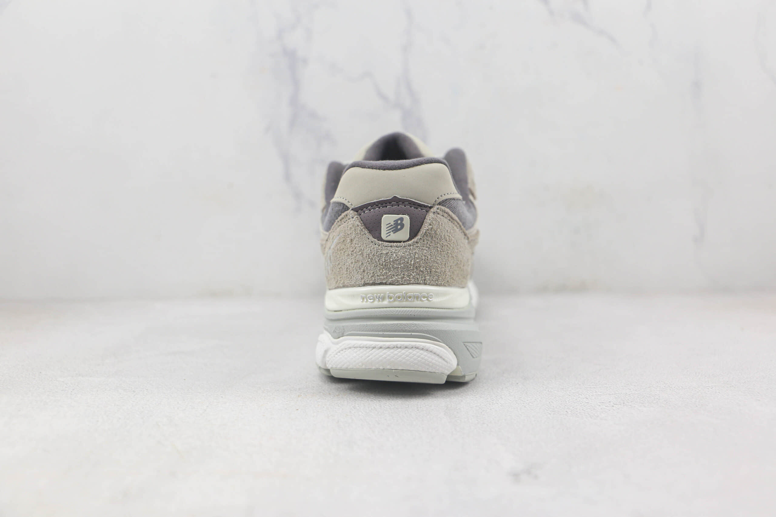 新百伦New Balance 990V3 x Levi's李维斯联名款莆田纯原复刻版本灰银色复古老爹鞋原楦头纸板打造 货号:M990LV3