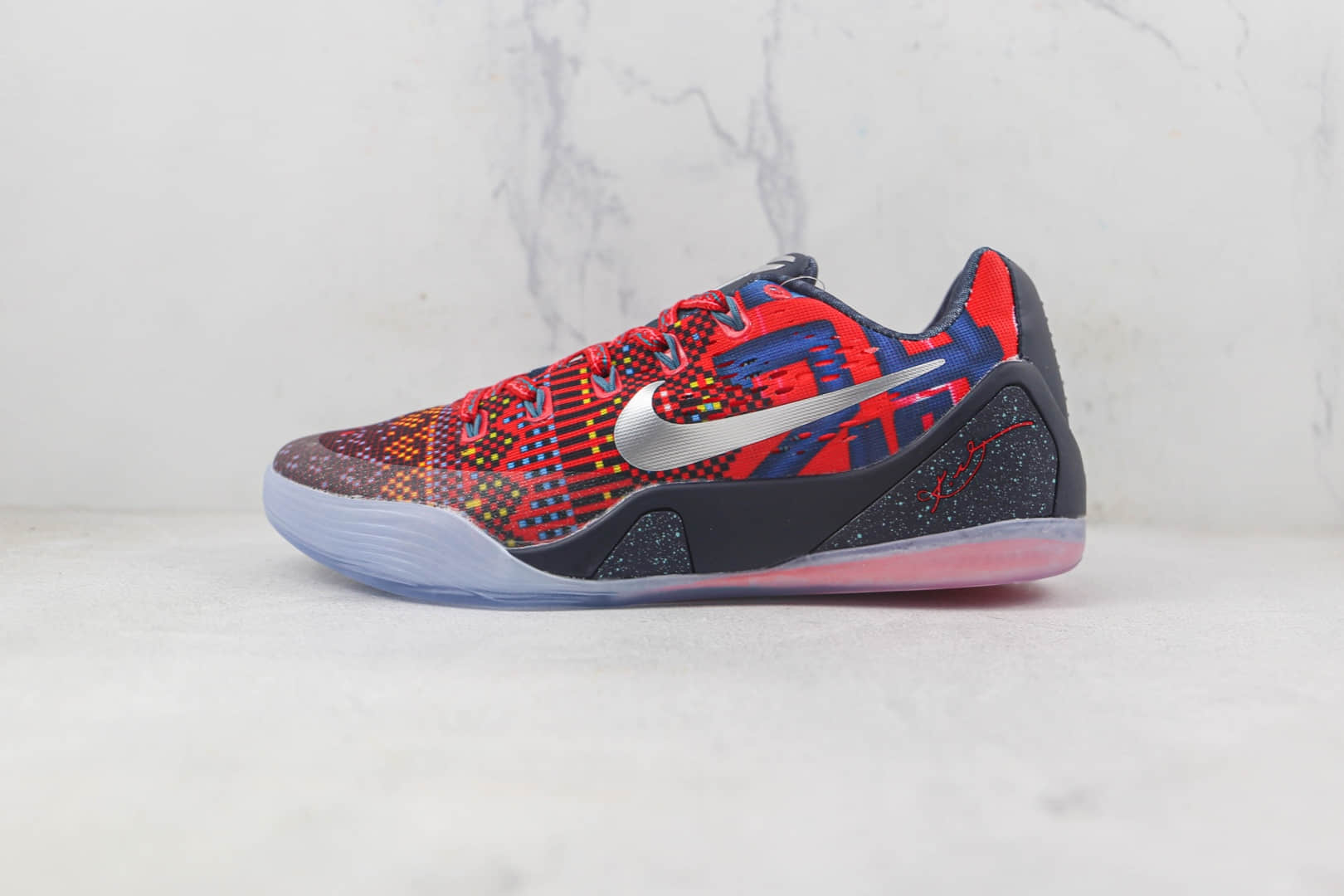 耐克Nike Kobe 9 Low莆田纯原复刻版本科比9代实战篮球鞋原楦头纸板打造 (ID:88919) - 图片1