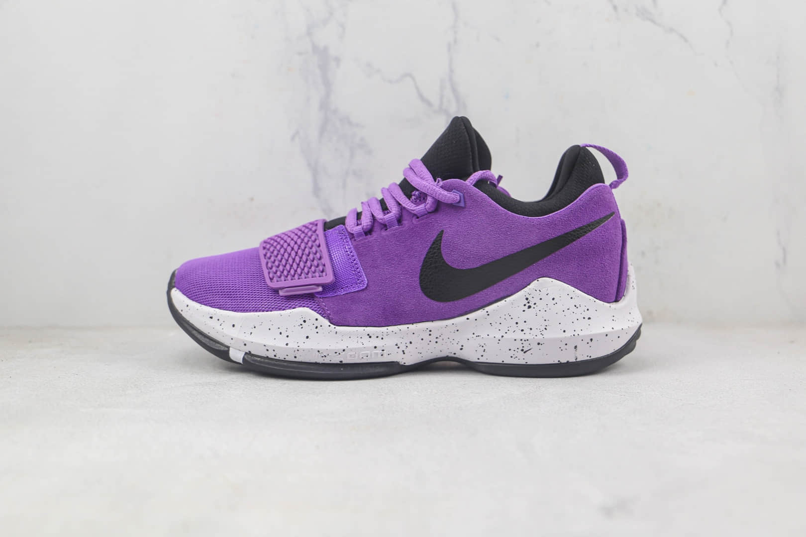 耐克Nike PG1 EP莆田纯原复刻版本保罗乔治紫色实战篮球鞋原楦头纸板打造 (ID:89031) - 图片1