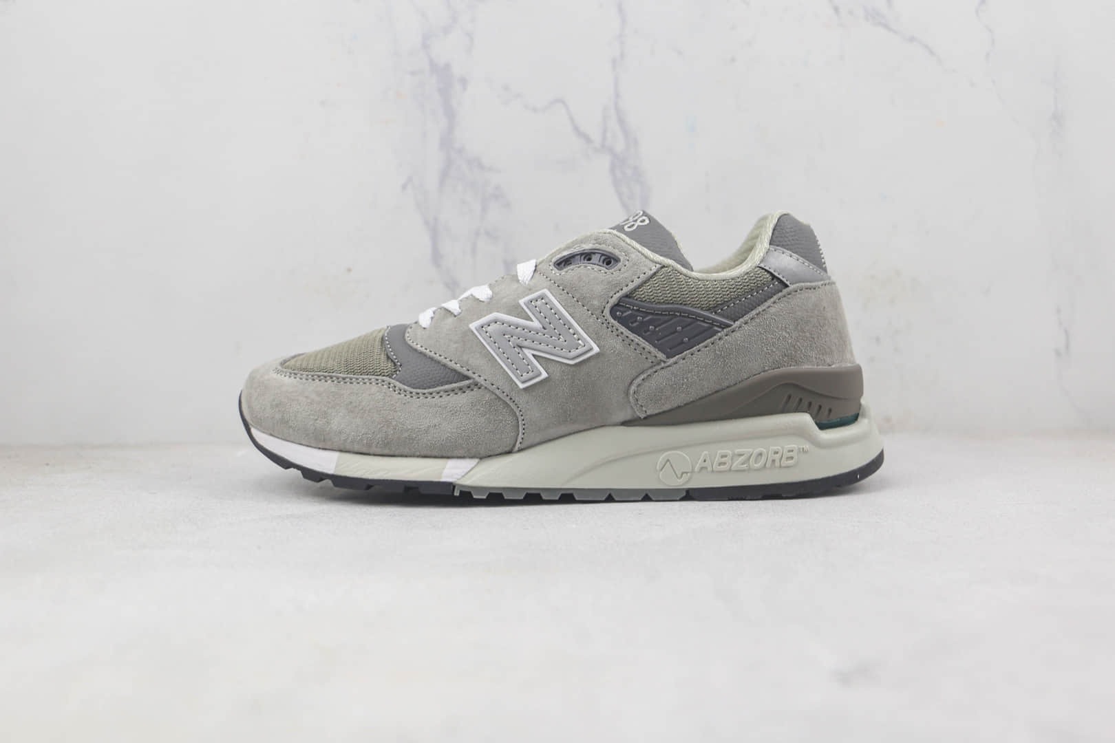 新百伦New Balance 998莆田纯原复刻版本NB998元组灰配色复古老爹鞋原盒原标 货号:M998GY