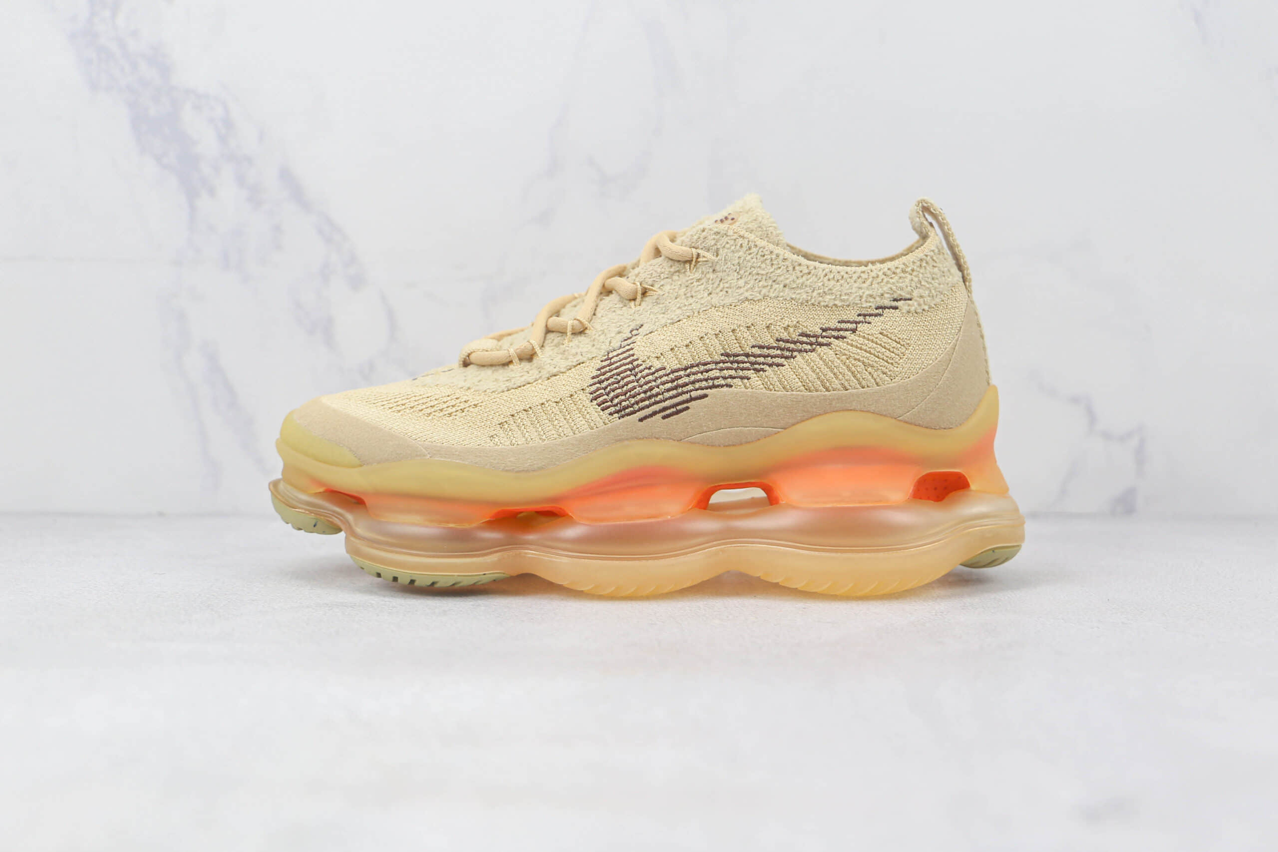 耐克Nike Air Max Scorpion莆田纯原复刻版本次世代橙色全掌气垫鞋原楦头纸板打造 (ID:89184) - 图片1