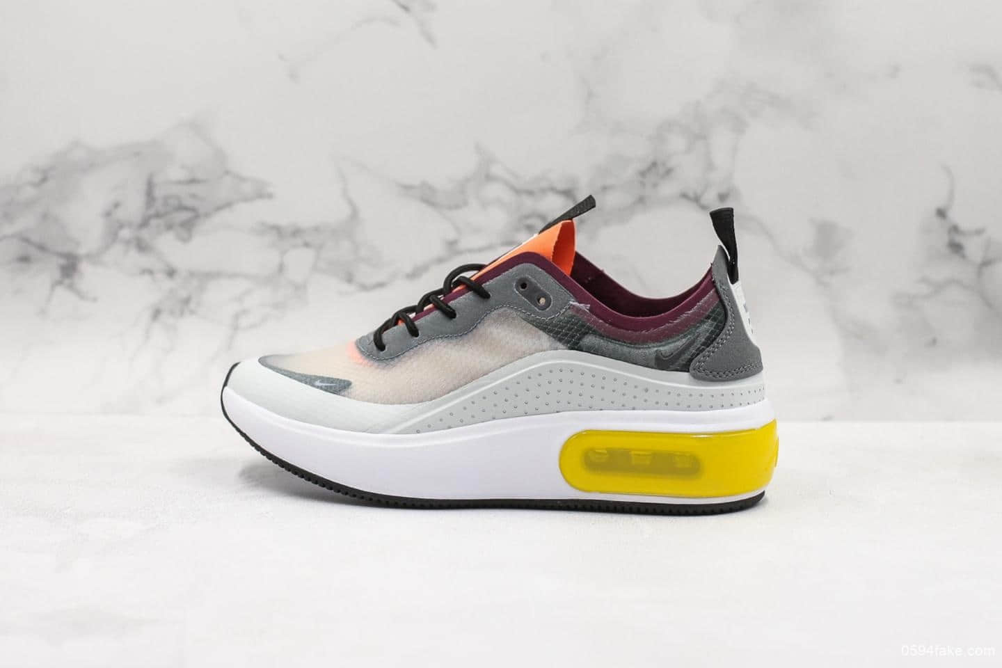 耐克Nike Air Max Dia Grey Multi Womens公司级最新款透气跑鞋面薄如蝉翼时尚透气运动鞋 (ID:8922) - 图片1