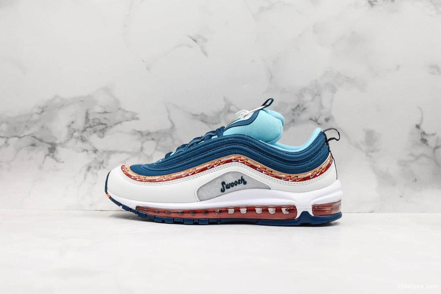 耐克NIKE AIR MAX 97海外限定子弹头97气垫鞋公司级版本复古全掌气垫休闲运动鞋 (ID:8930) - 图片1