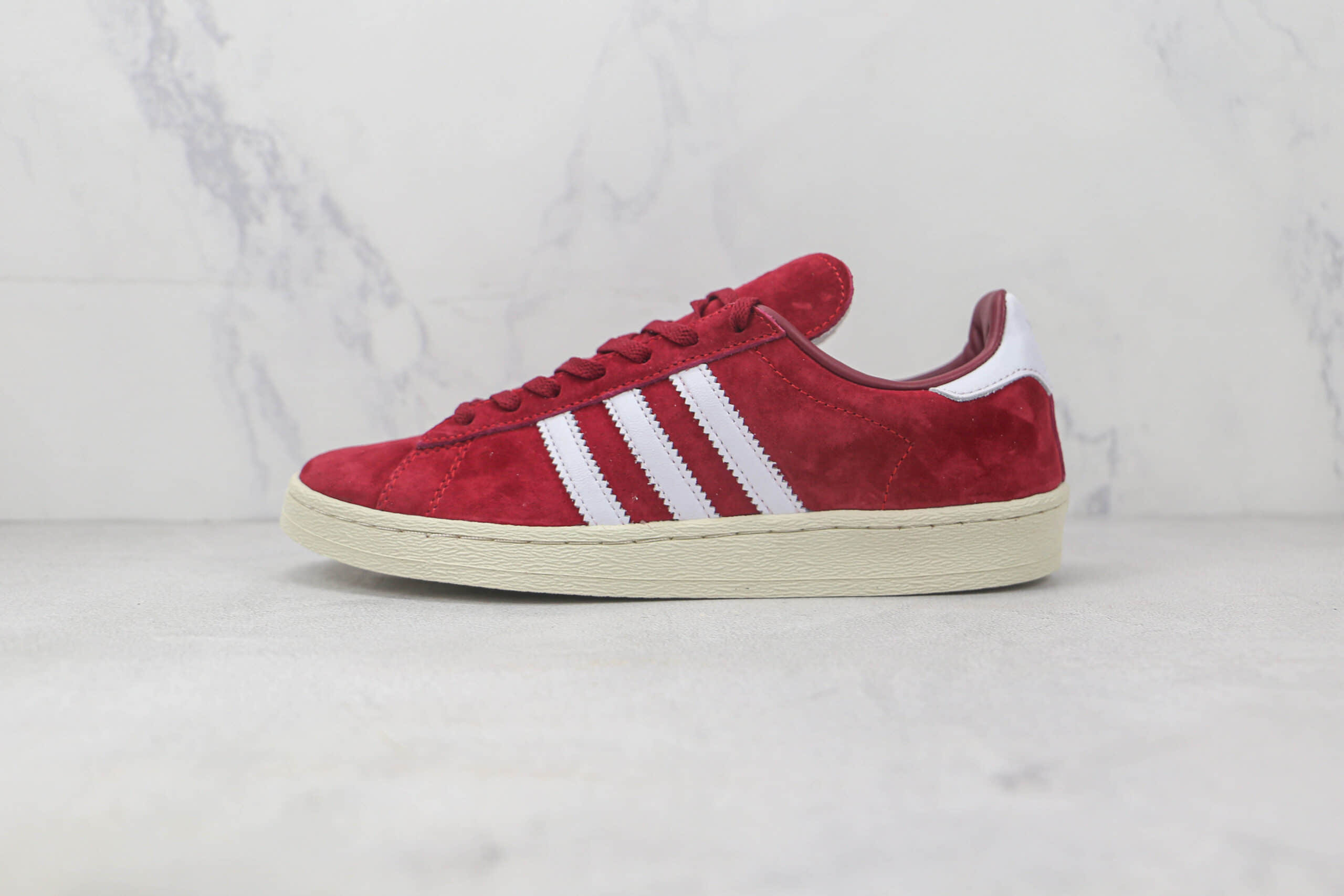 阿迪达斯Adidas Campus 80S莆田纯原复刻版本三叶草麂皮板鞋原档案数据开发 (ID:89312) - 图片1