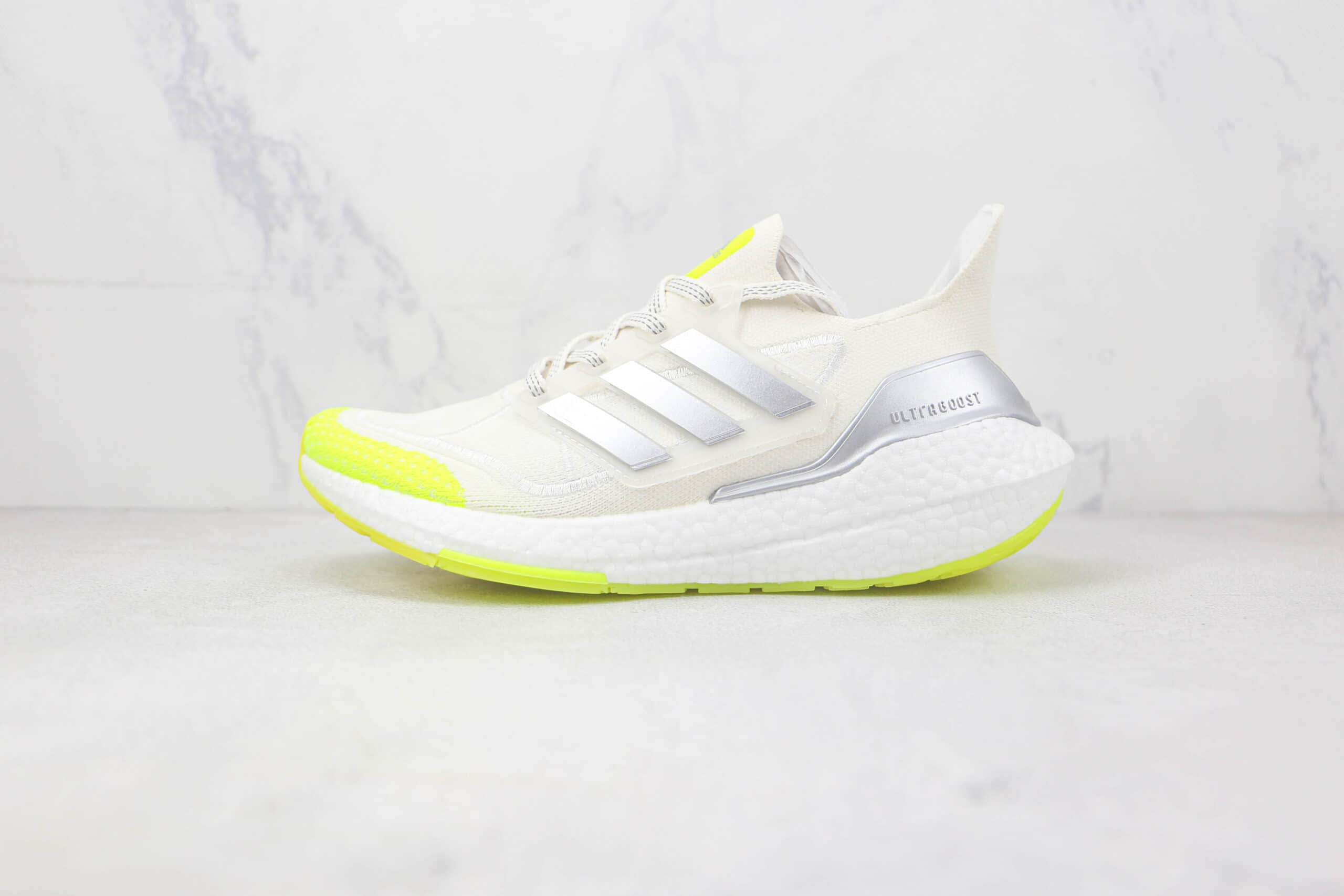阿迪达斯Adidas ultra boost莆田纯原复刻版本UB7.0灰白敏感内容爆米花跑鞋原楦头纸板打造 (ID:89536) - 图片1