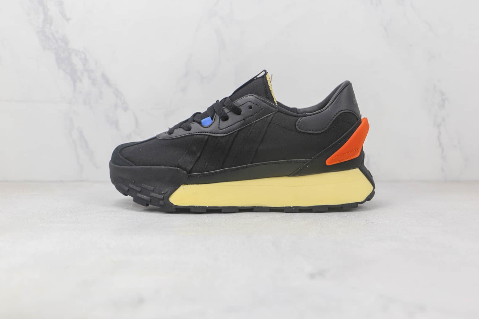 阿迪达斯Adidas Neo Futro Mixr莆田纯原复刻版本FM碰碰鞋黑红色复古跑鞋原档案数据开发 (ID:89863) - 图片1