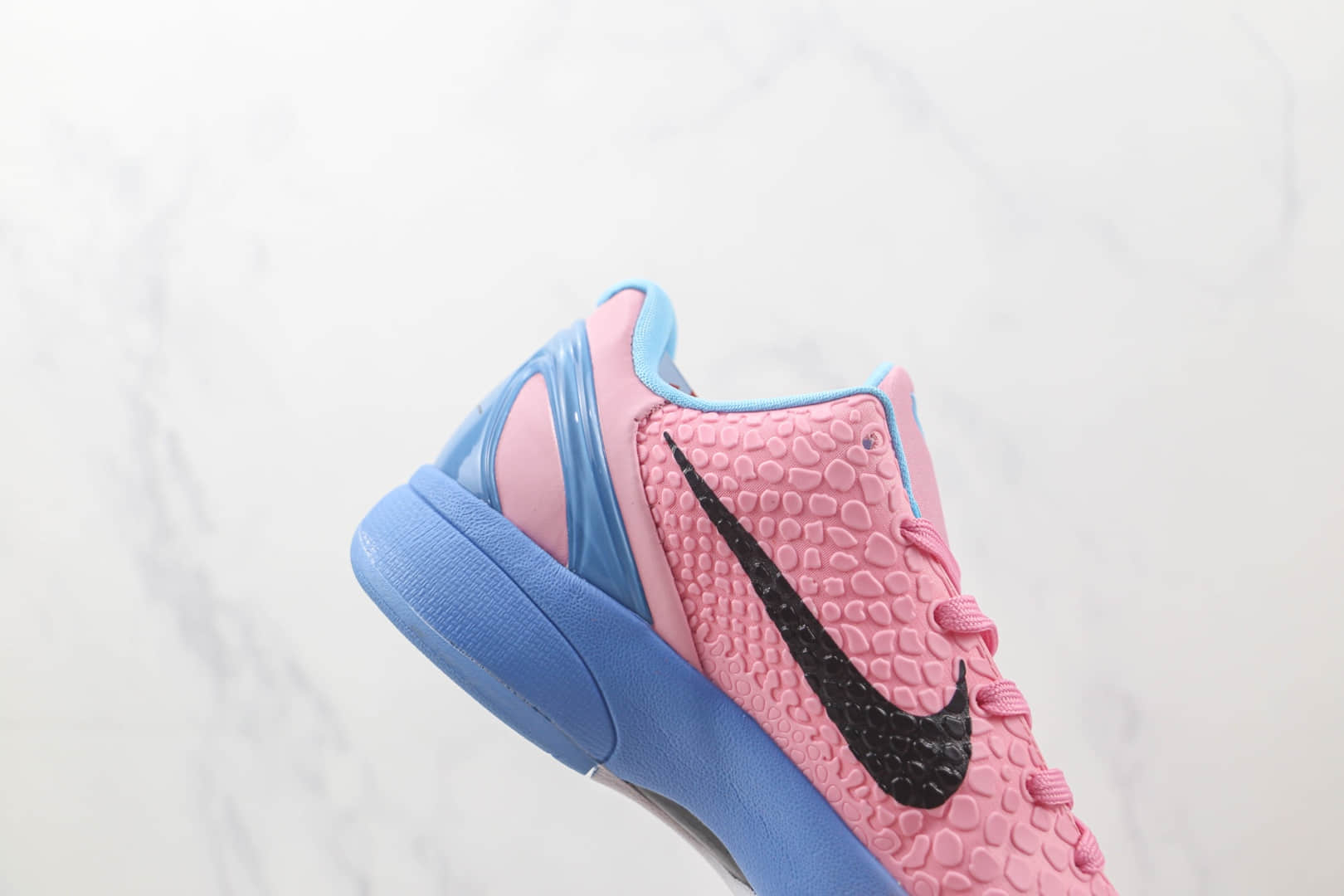耐克Nike Zoom Kobe VI纯原版本科比6代粉蓝色实战篮球鞋 科比6代碳板篮球鞋 货号:CW2190-601