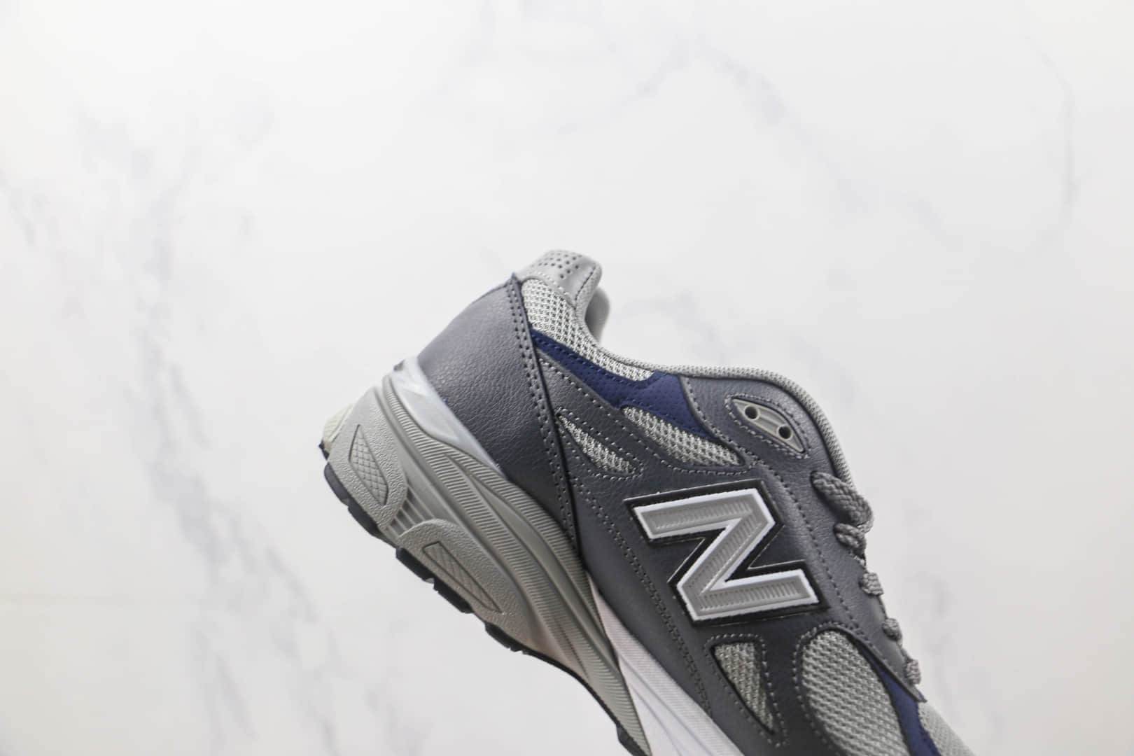 新百伦New Balance 990纯原版本NB990灰色复古慢跑鞋 NB990复古老爹鞋 货号:M990GJ3