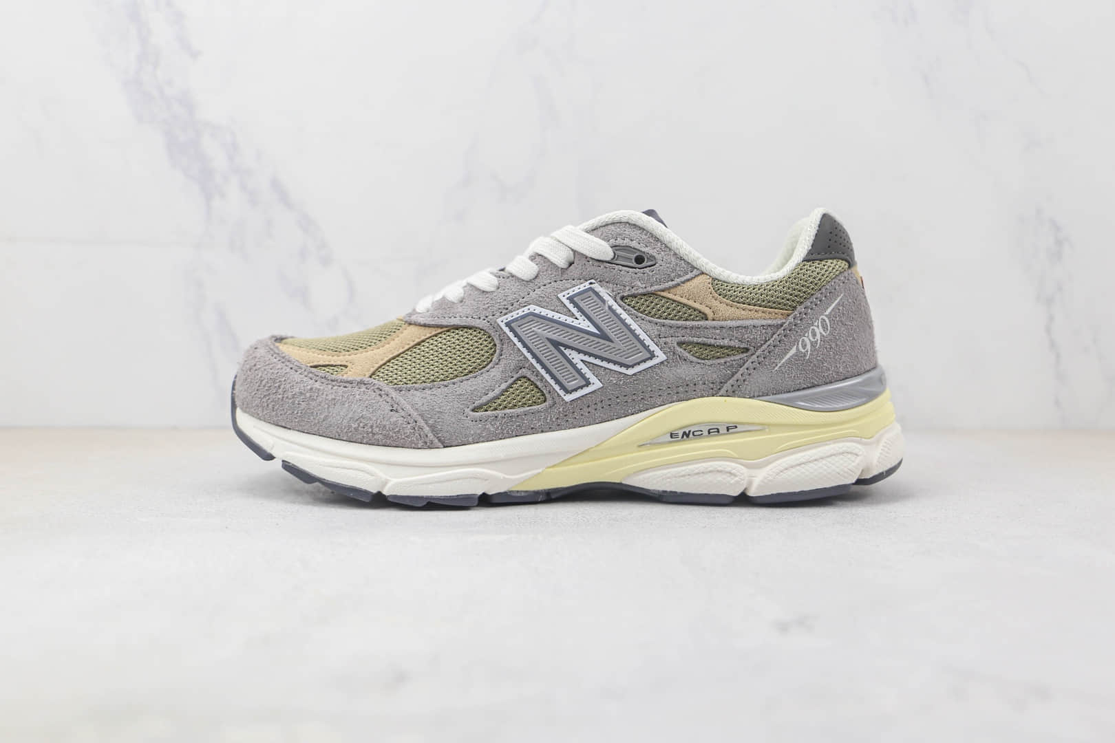 新百伦New Balance 990纯原版本NB990v3复古老爹鞋 新百伦NB990慢跑鞋 (ID:90965) - 图片1