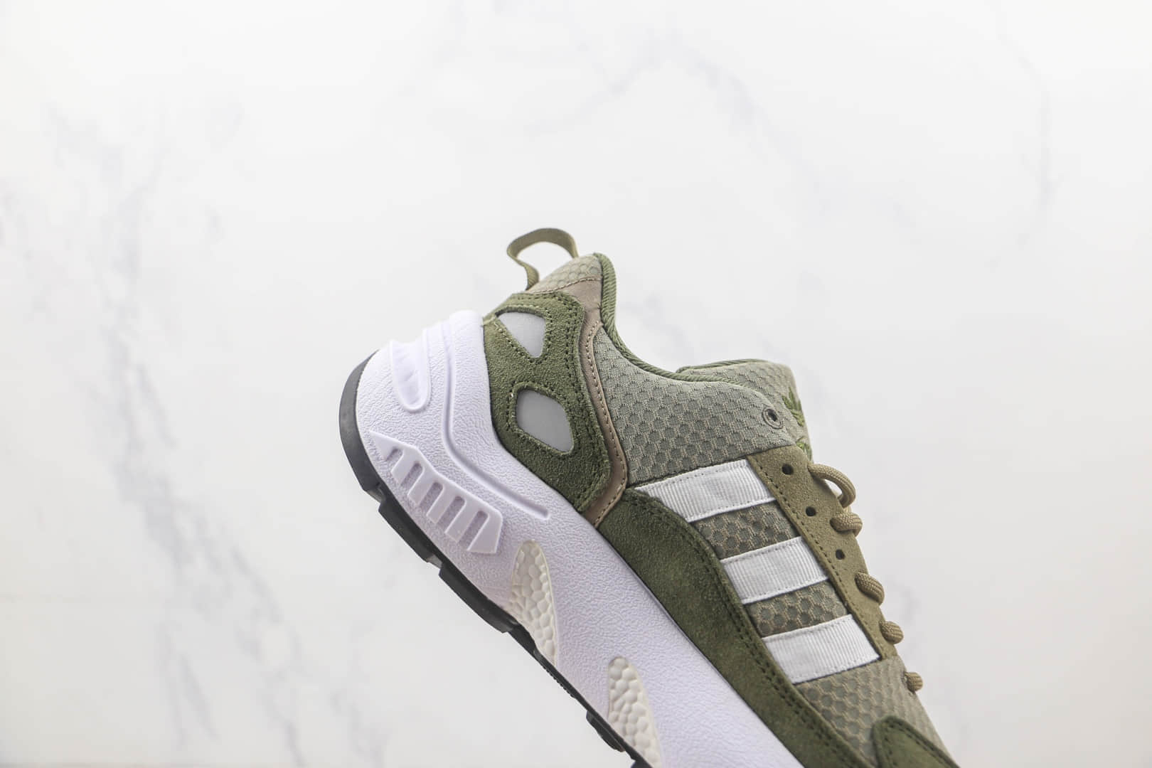 阿迪达斯Adidas Originals ZX 22纯原版本三叶草ZX22爆米花跑鞋 阿迪达斯zx22系列跑鞋 货号:GX2040