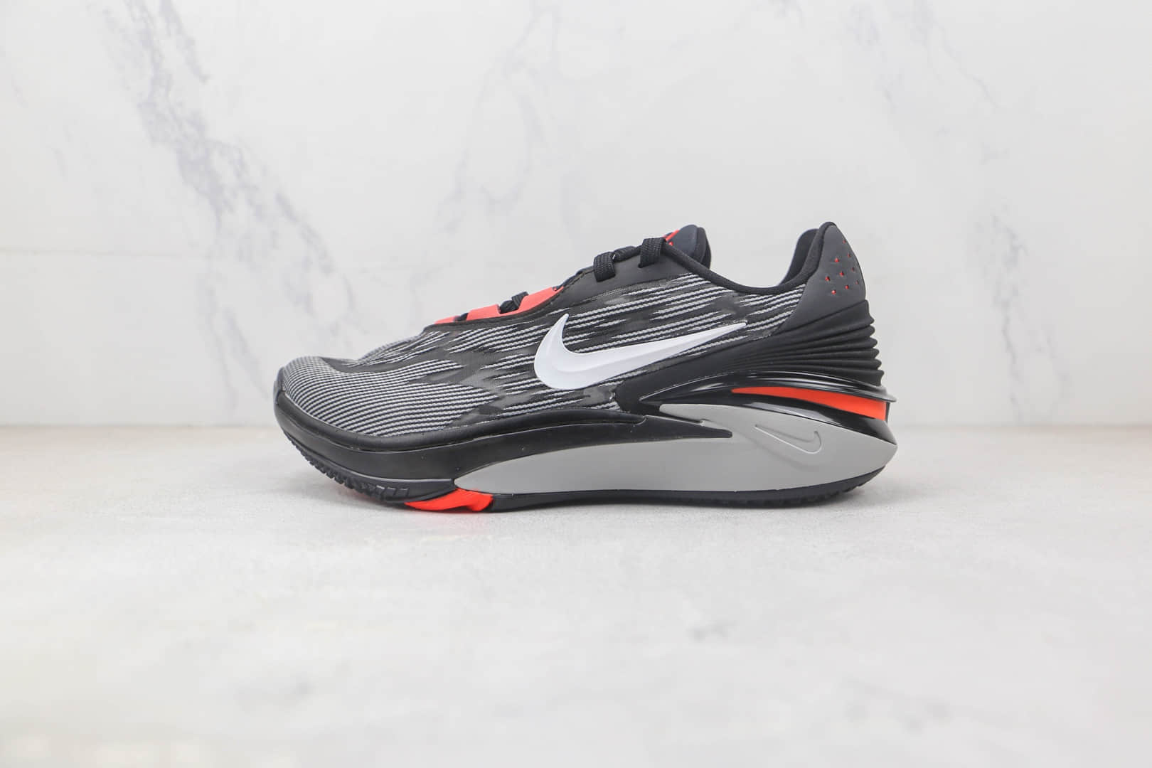 耐克Nike Air Zoom G.T.Cut 2 EP纯原版本GT2.0黑红色实战篮球鞋 耐克GT系列篮球鞋 (ID:91305) - 图片1
