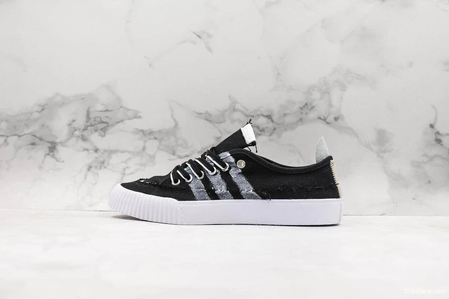 阿迪达斯Adidas Originals x Donald Glover真标高品质阿迪达斯联名DG磨损做旧休闲校园板鞋 (ID:9145) - 图片1