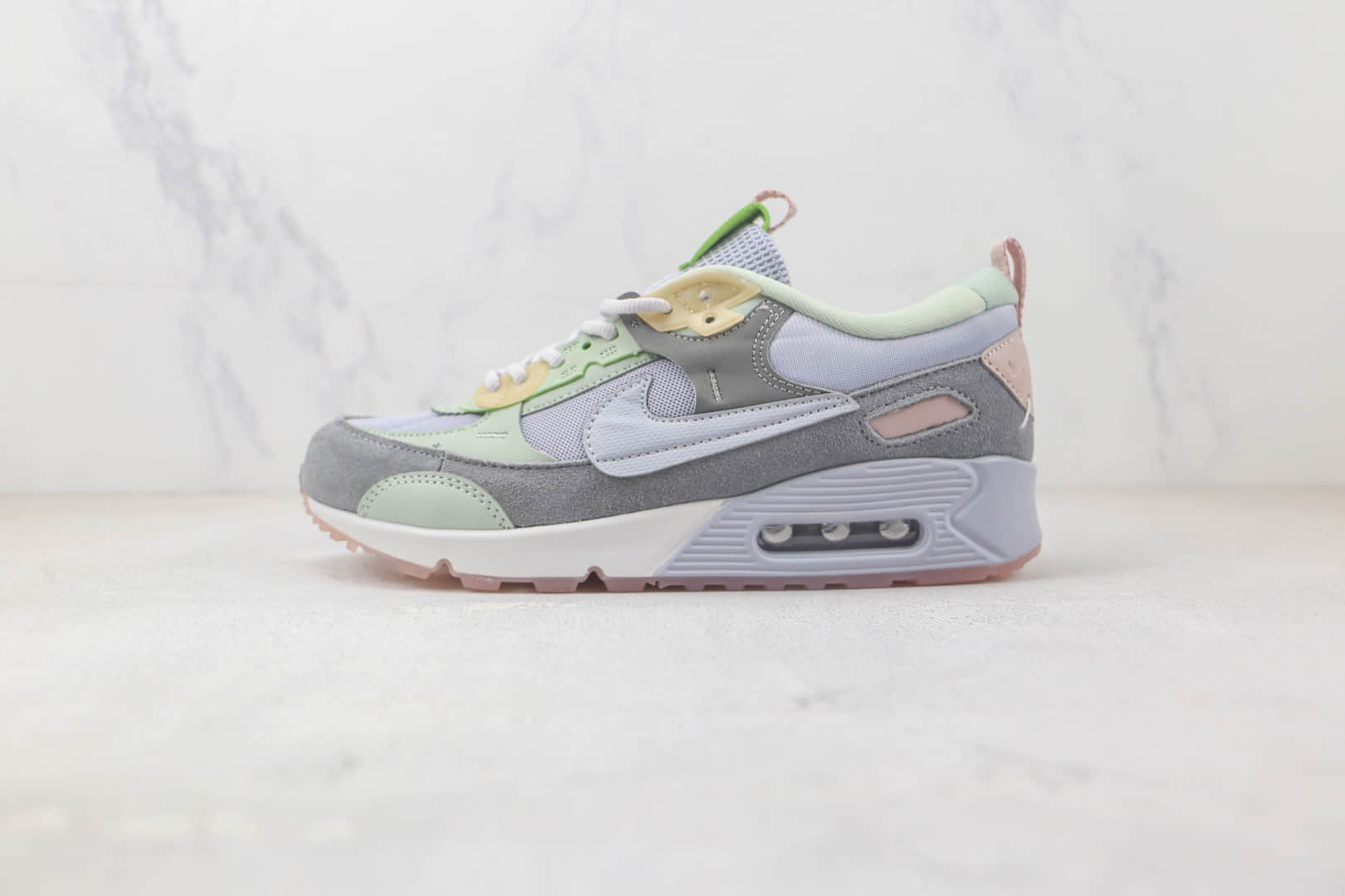 耐克Nike Air Max90 Futura纯原版本马卡龙配色Max90气垫鞋 耐克Max90系列气垫鞋 (ID:91949) - 图片1