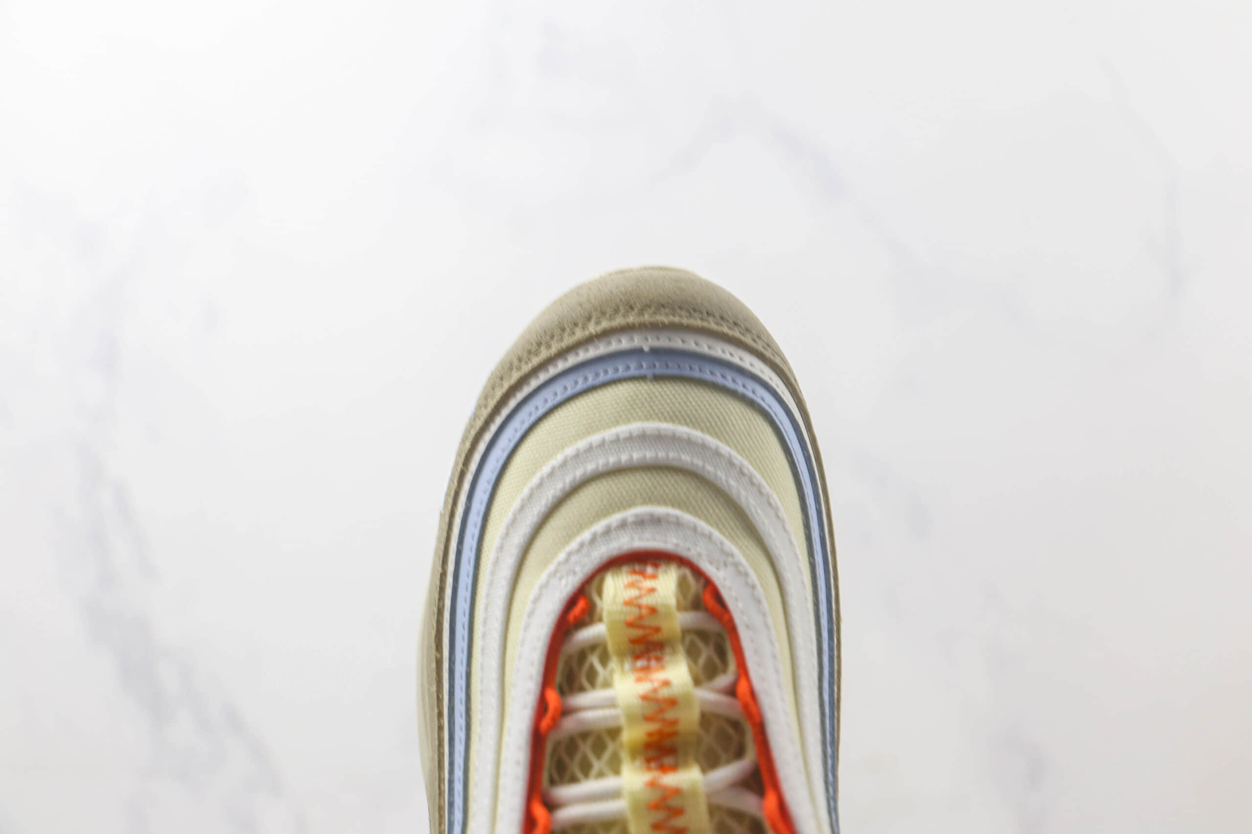 耐克Nike Air Max 97纯原版本Max系列子弹头黄棕色气垫鞋 莆田耐克Max系列 货号:DX6037-782