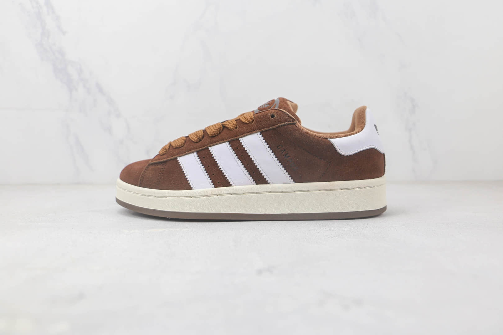 阿迪达斯Adidas Originals Campus 00s纯原版本棕色学院风格复古面包鞋 阿迪达斯校园板鞋 (ID:92518) - 图片1