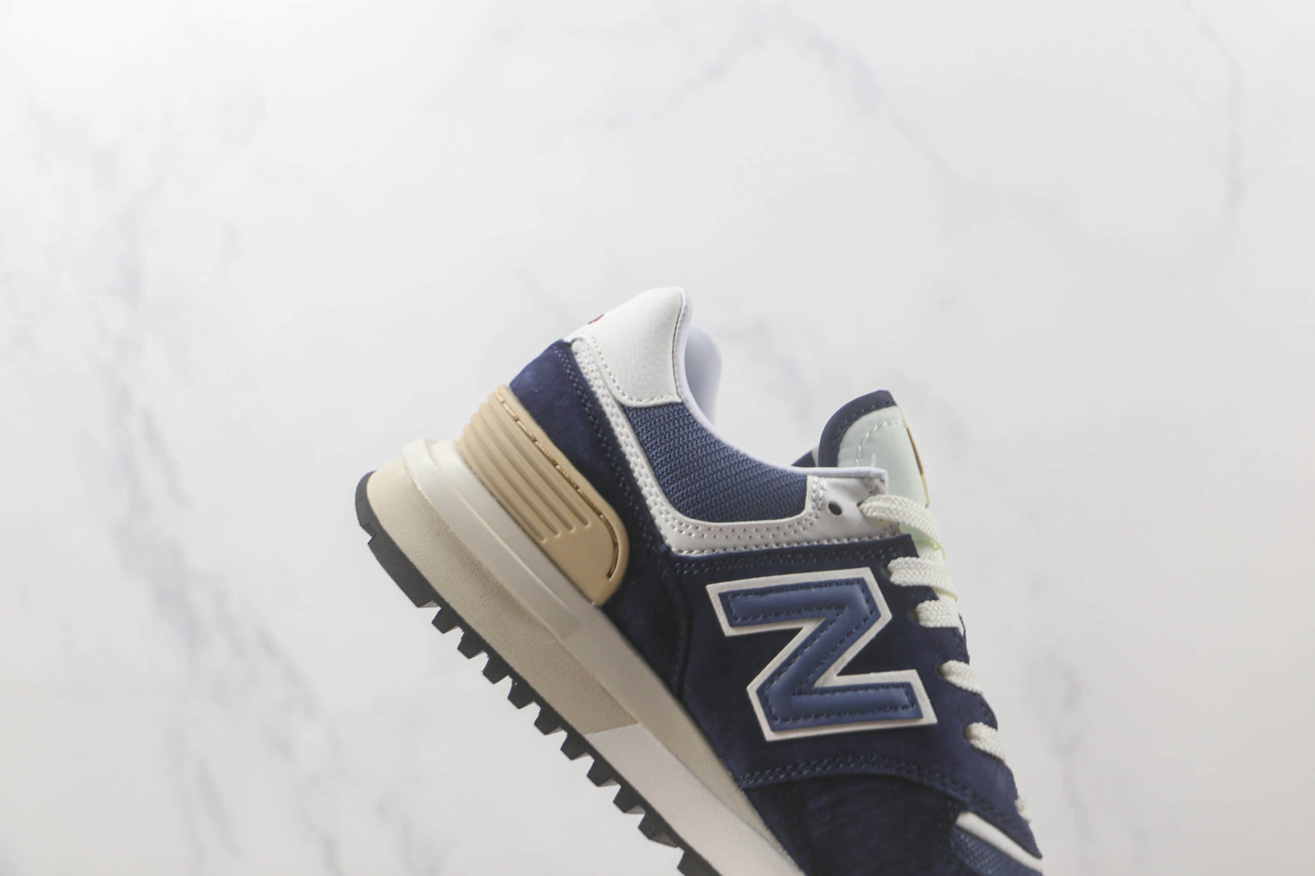新百伦New Balance U574纯原版本NB574海军蓝配色慢跑鞋 新百伦NB老爹鞋系列 货号:U584LGBB
