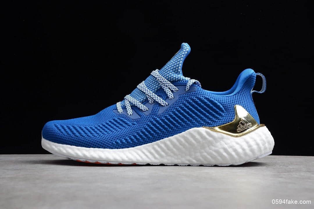 阿迪达斯Adidas Alphaboost System阿尔法蓝白公司级带半码巴斯夫真爆 (ID:9261) - 图片1