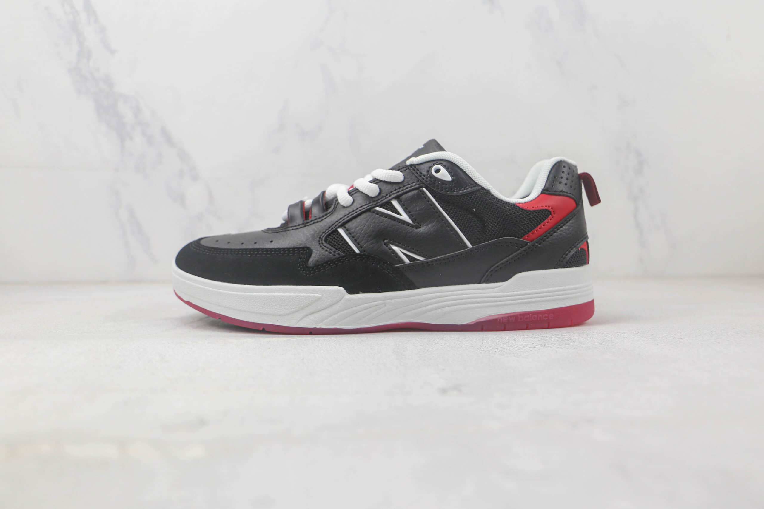 新百伦New Balance 808纯原版本NB808黑红色复古板鞋 新百伦NB全系列 货号:NM808BRD