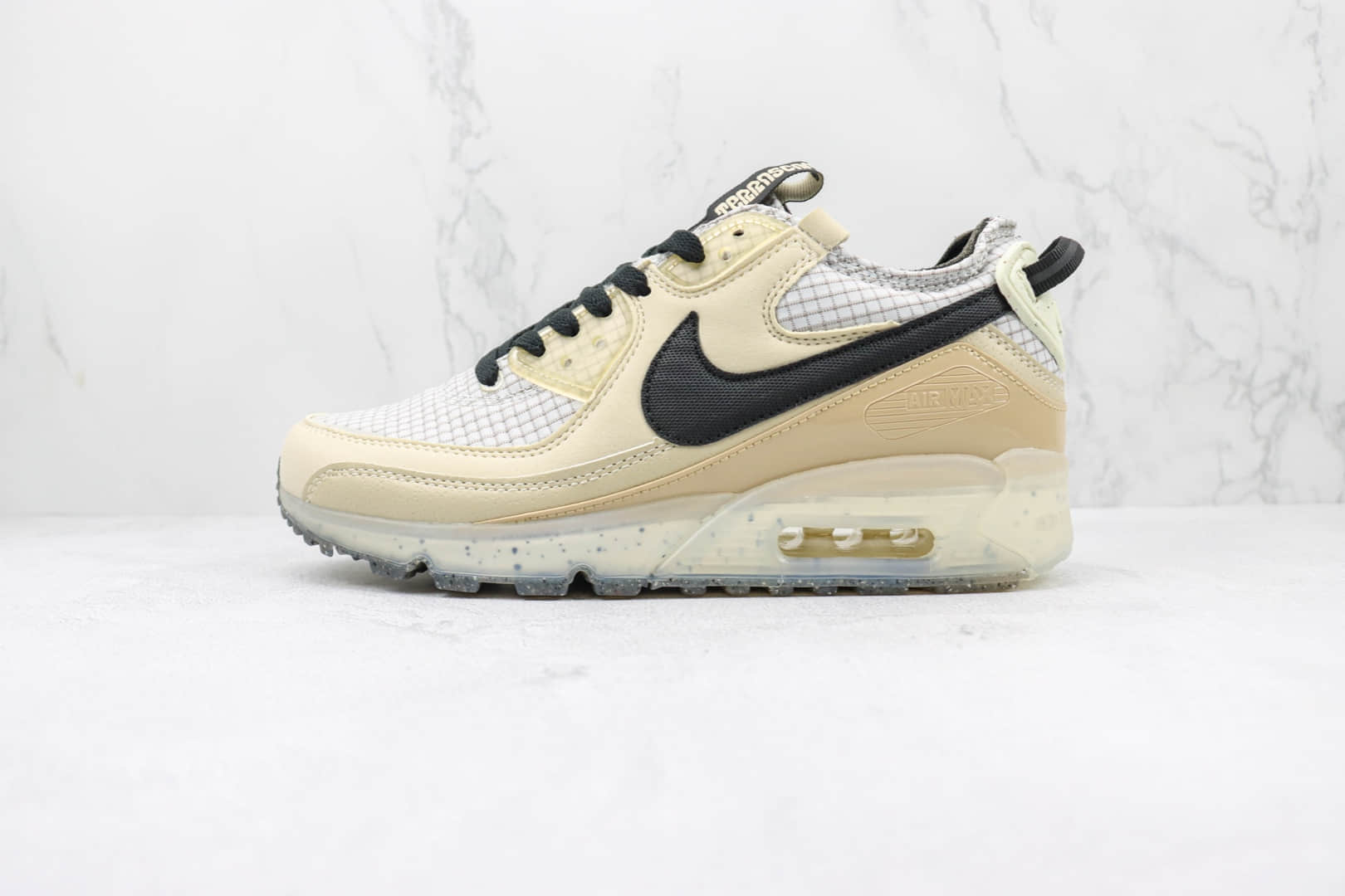 耐克Nike Air Max 90 Terrascape Sail纯原版本Max90米白黑色气垫鞋 耐克Max全系列气垫鞋 (ID:93613) - 图片1
