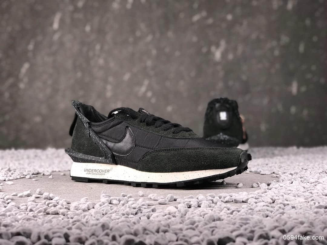 耐克Undercover X Nike Dbreak联名款高桥盾主理品牌新华夫赛车休闲运动百搭慢跑鞋原档档案原楦开发版型 货号:CJ3295-001