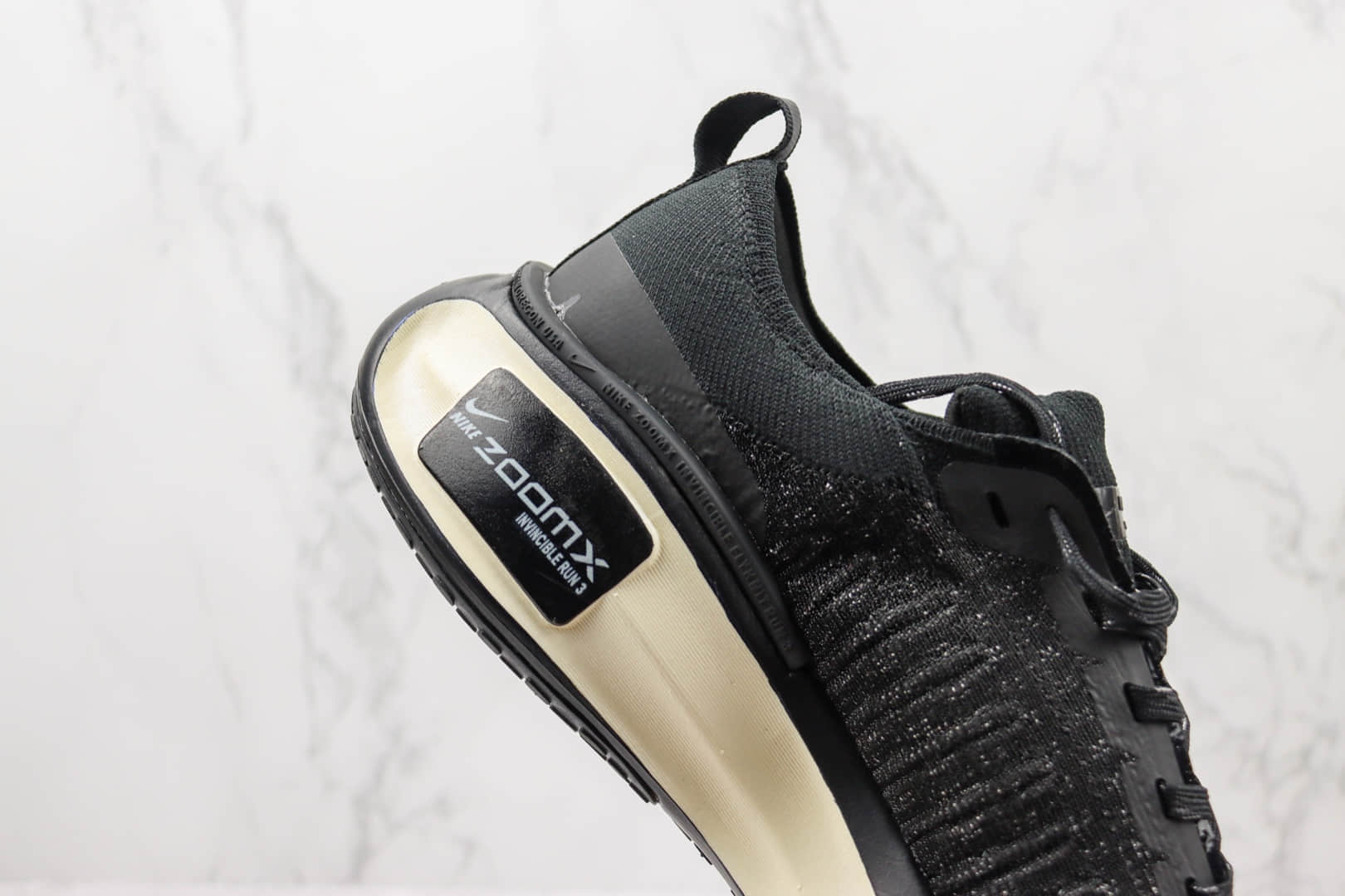耐克Nike ZOOMX INVINCIBLE RUN FK3纯原版本黑敏感内容FK3马拉松慢跑鞋 天花板耐克马拉松跑鞋 货号：DR2615-003