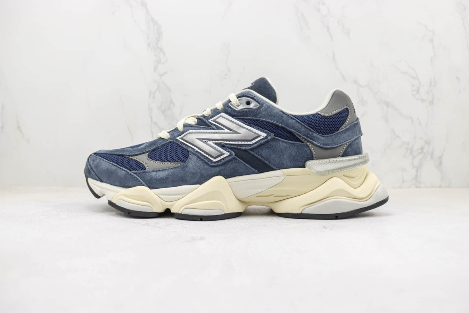 新百伦New Balance NB9060 x Joe Freshgoods联名款纯原版本NB9060藏青色复古老爹鞋 天花板NB系列慢跑鞋 (ID:95293) - 图片1