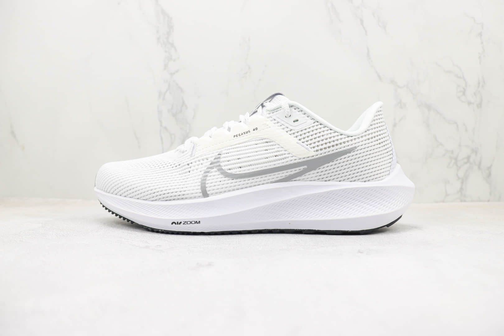 耐克Nike Air Zoom Pegasus 40纯原版本登月40代白色跑鞋 耐克ZOOM系列慢跑鞋 货号:DV3853-102