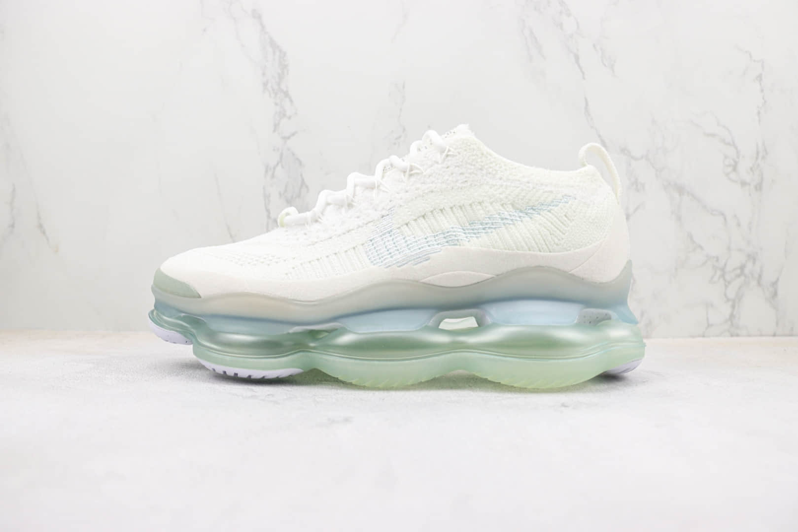 耐克Nike Air Max Scorpion FK纯原版本白色全掌气垫跑鞋 莆田耐克大气垫跑鞋 (ID:95651) - 图片1