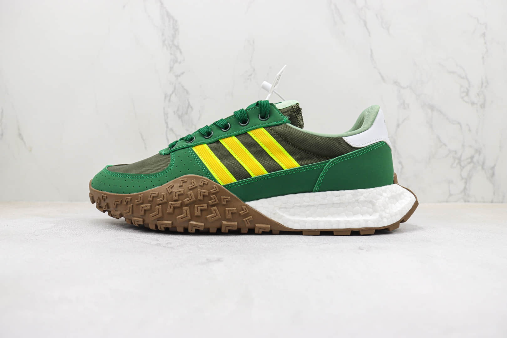 阿迪达斯adidas Retropy Boost E5 W.R.P纯原版本E5二代绿敏感内容复古慢跑鞋 莆田阿迪达斯货源 (ID:95894) - 图片1