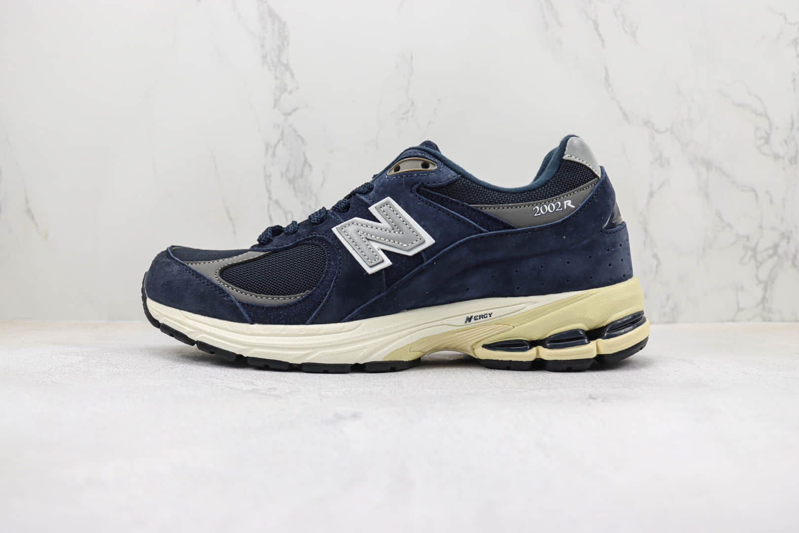 新百伦New Balance 2002R纯原版本NB2002R墨蓝色复古跑鞋 莆田新百伦货源 (ID:95942) - 图片1