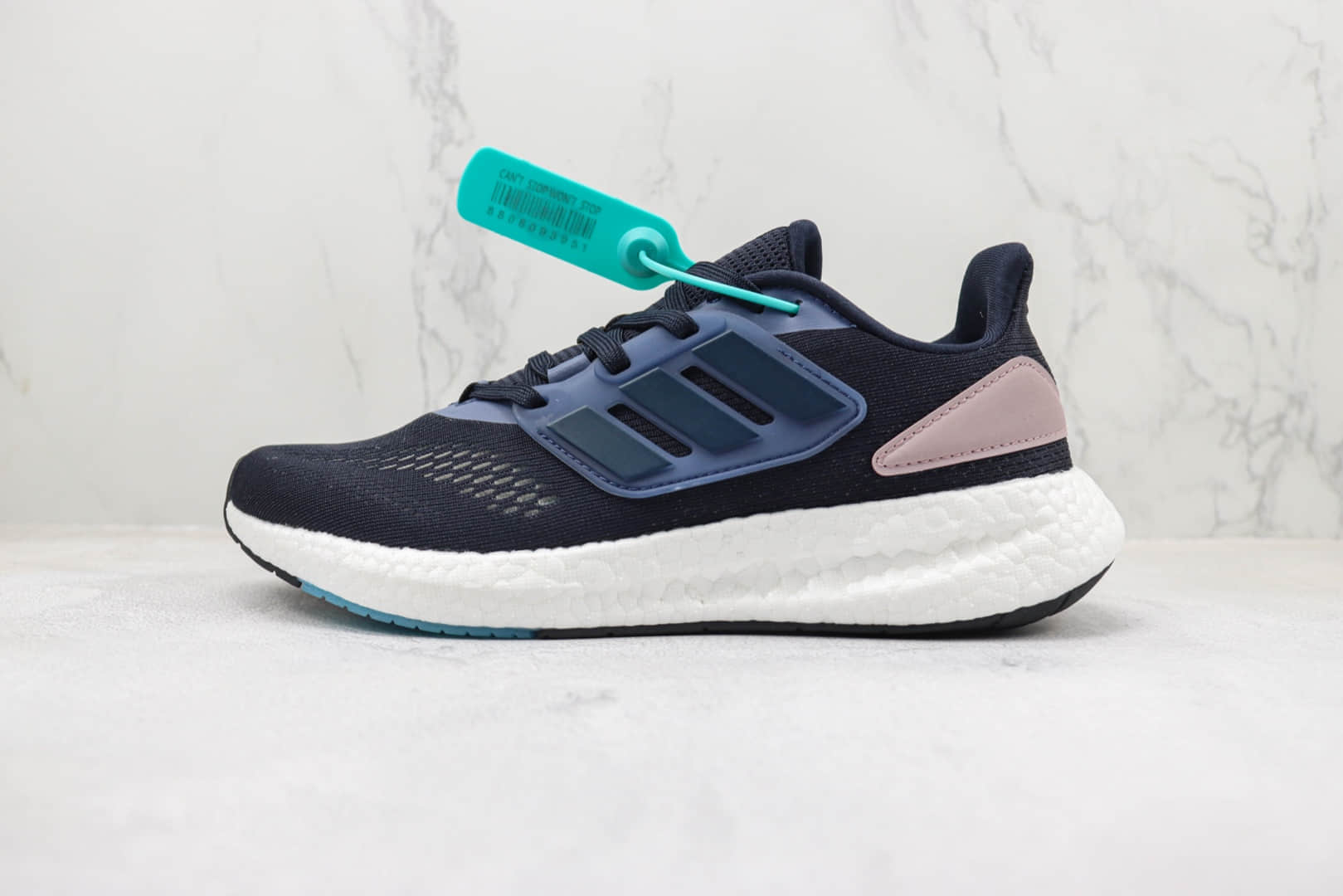 阿迪达斯Adidas Pureb Boost Ultra Boost 22 Consortium纯原版本UB6.0蓝粉色爆米花跑鞋 莆田阿迪达斯UB爆米花跑鞋 (ID:96276) - 图片1