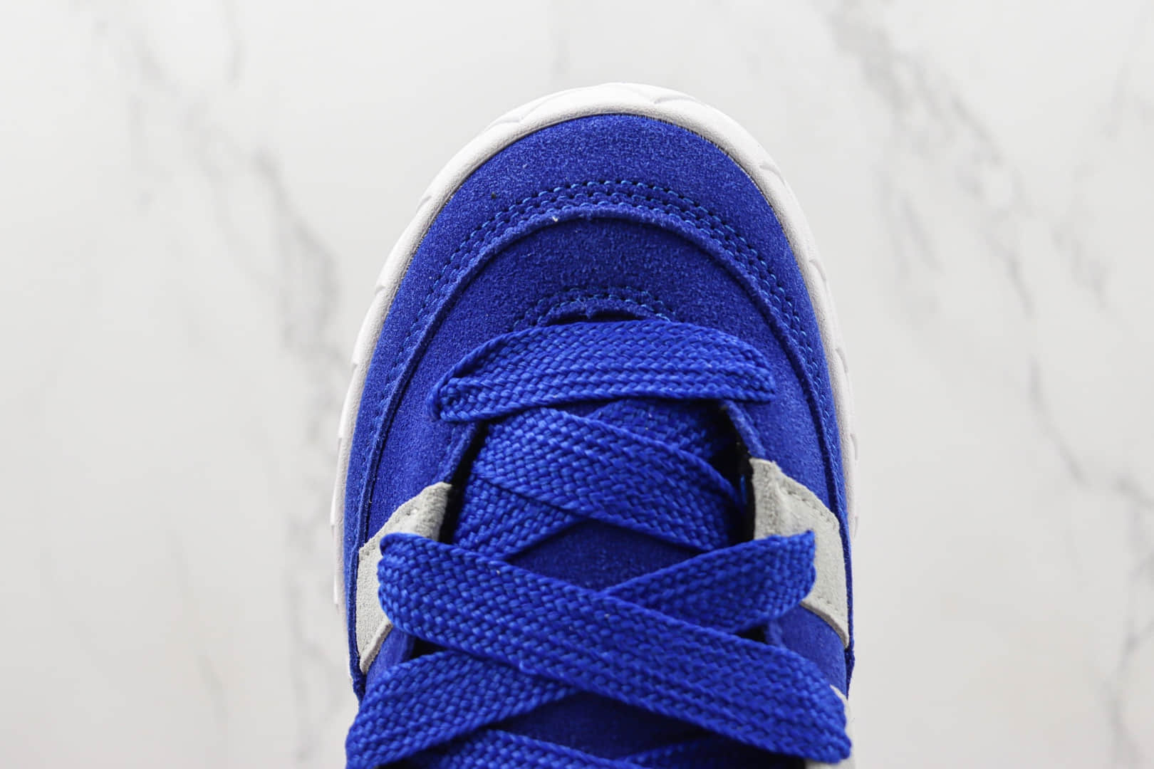 阿迪达斯Human Made x adidas Adimatic纯原版本马蒂奇系列宝蓝色鲨鱼面包鞋 莆田阿迪达斯货源 货号:GX1828