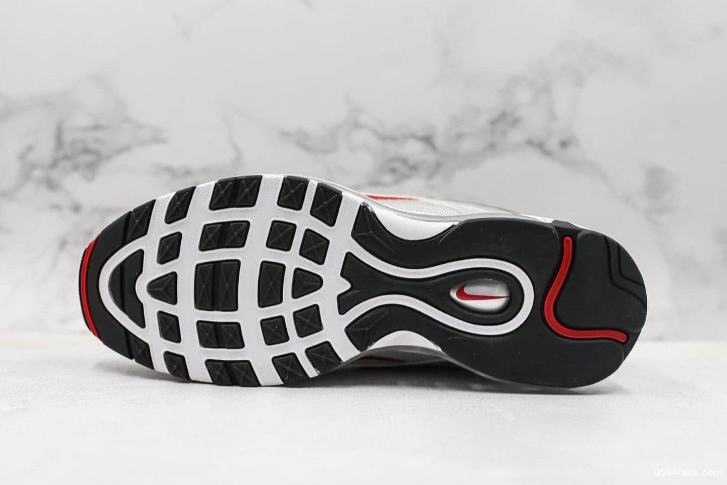 耐克NIKE AIR MAX 97公司级版本海外限定子弹复古全掌气垫休闲运动鞋细节完美区别市面先行版本 货号:884421-001