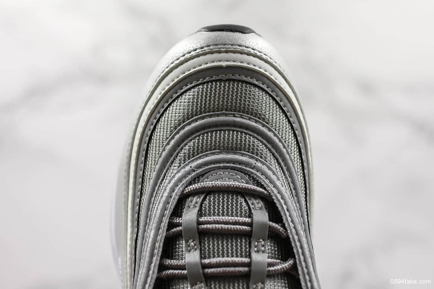 耐克NIKE AIR MAX 97公司级版本海外限定子弹复古全掌气垫休闲运动鞋细节完美区别市面先行版本 货号:884421-001