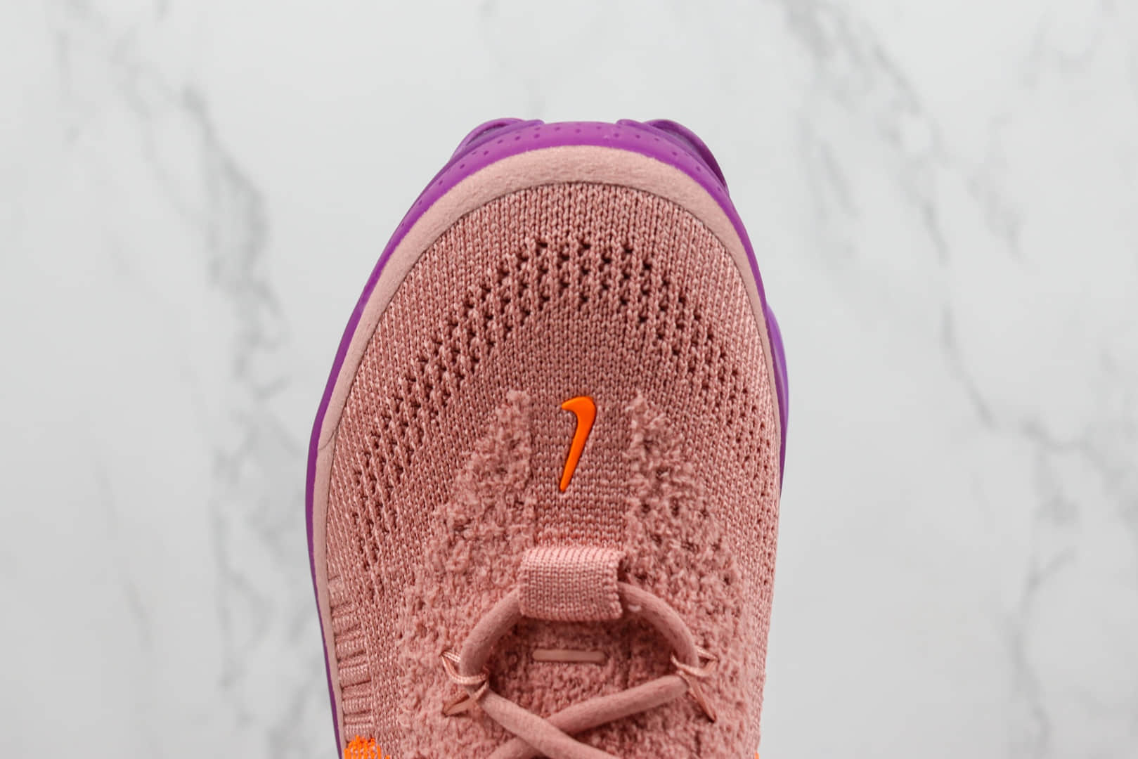 耐克Nike Air Max Scorpion FK纯原版本粉橘紫针织大气垫跑鞋 莆田复刻耐克 货号:DJ4702-601
