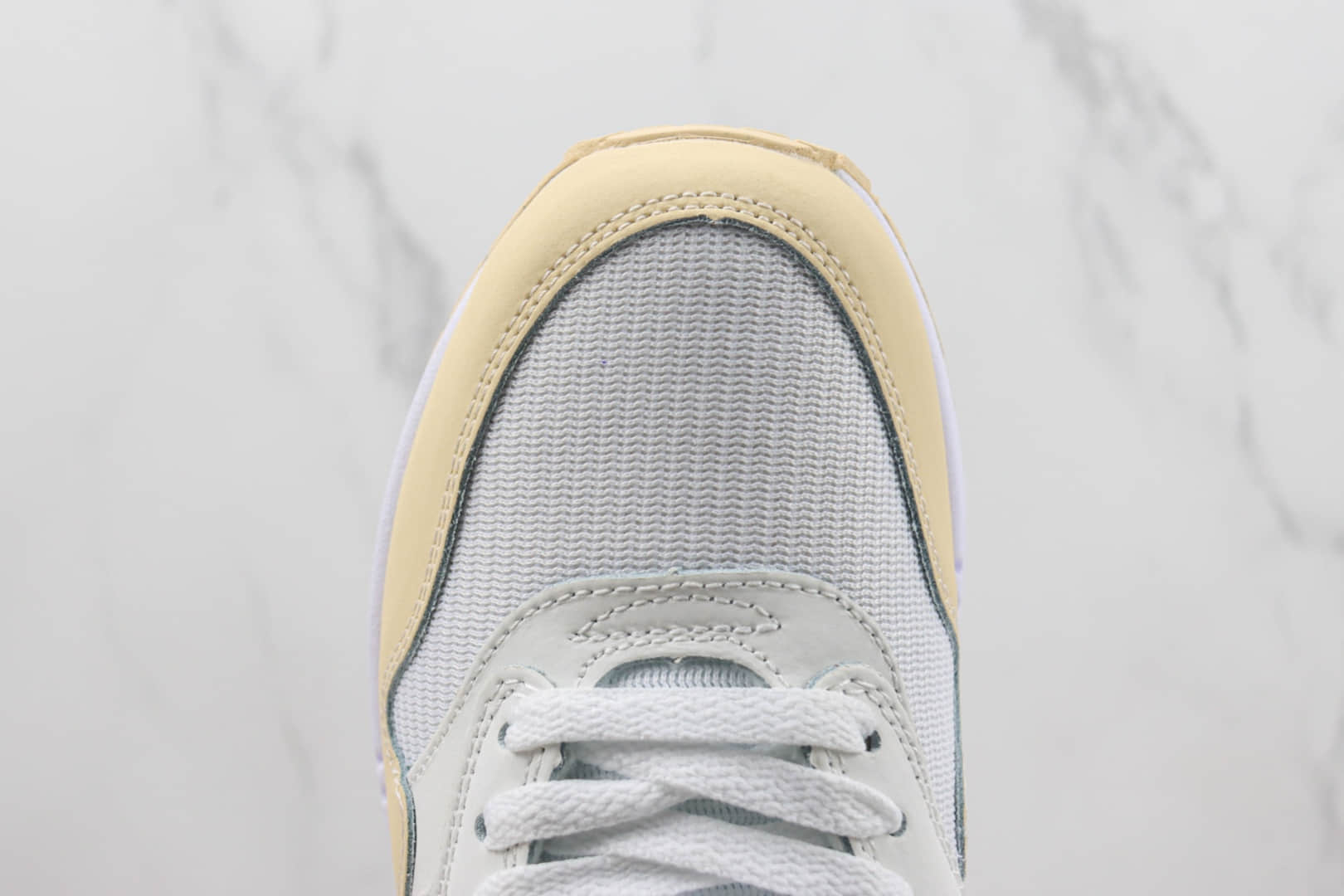 耐克Nike Air Max 1 PRM纯原版本Max1白敏感内容复古气垫跑鞋 莆田复刻耐克 货号:FB5060-100
