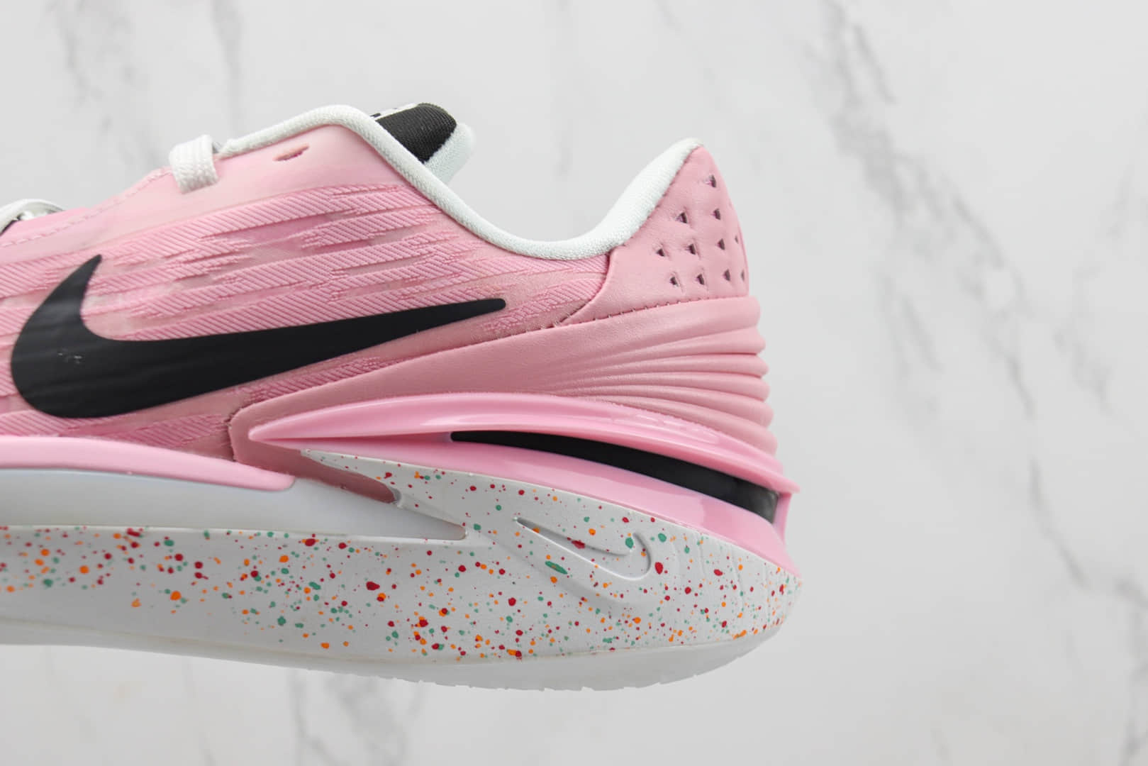 耐克Nike Air Zoom G.T. Cut 2纯原版本GT2.0情人节樱花粉篮球鞋 莆田耐克货源 货号:FD4321-101