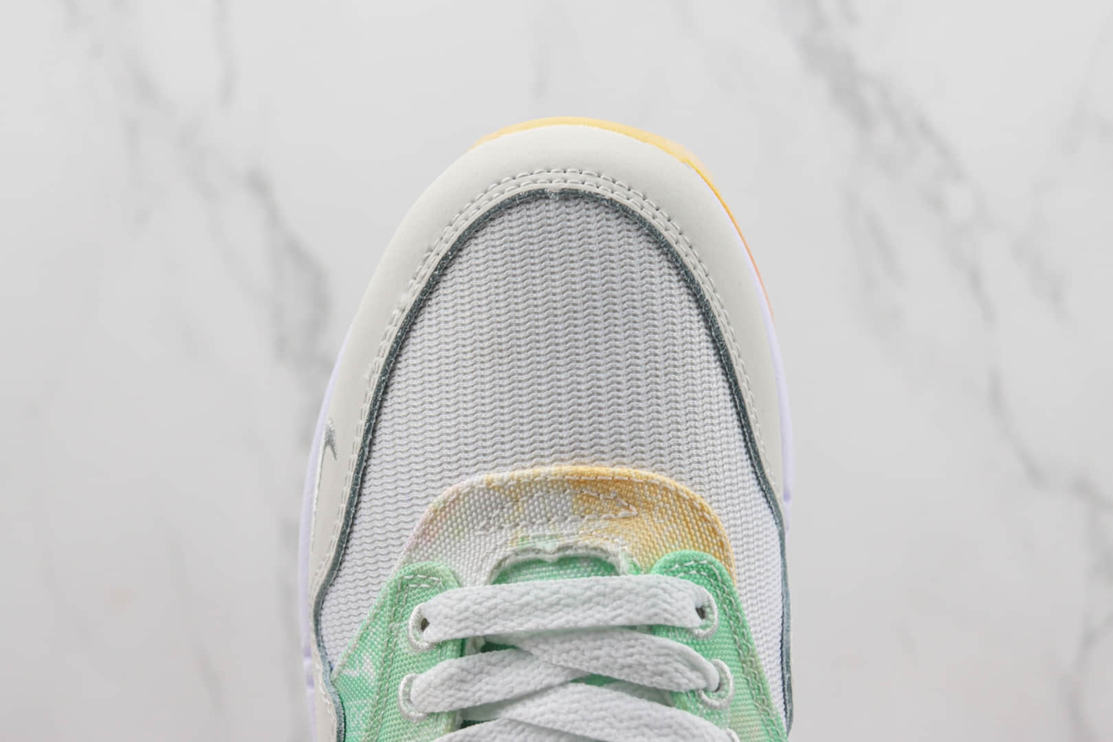 耐克Nike Air Max 1’87 PRM纯原版本Max1扎染腰果花 莆田复刻耐克 货号:FJ7734-101