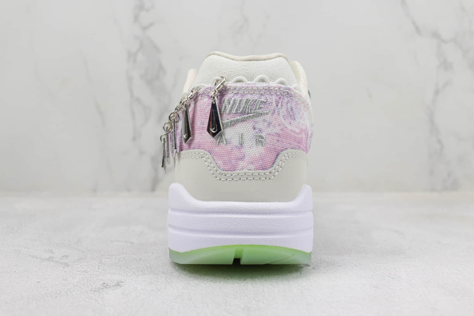耐克Nike Air Max 1’87 PRM纯原版本Max1扎染腰果花 莆田复刻耐克 货号:FJ7734-101