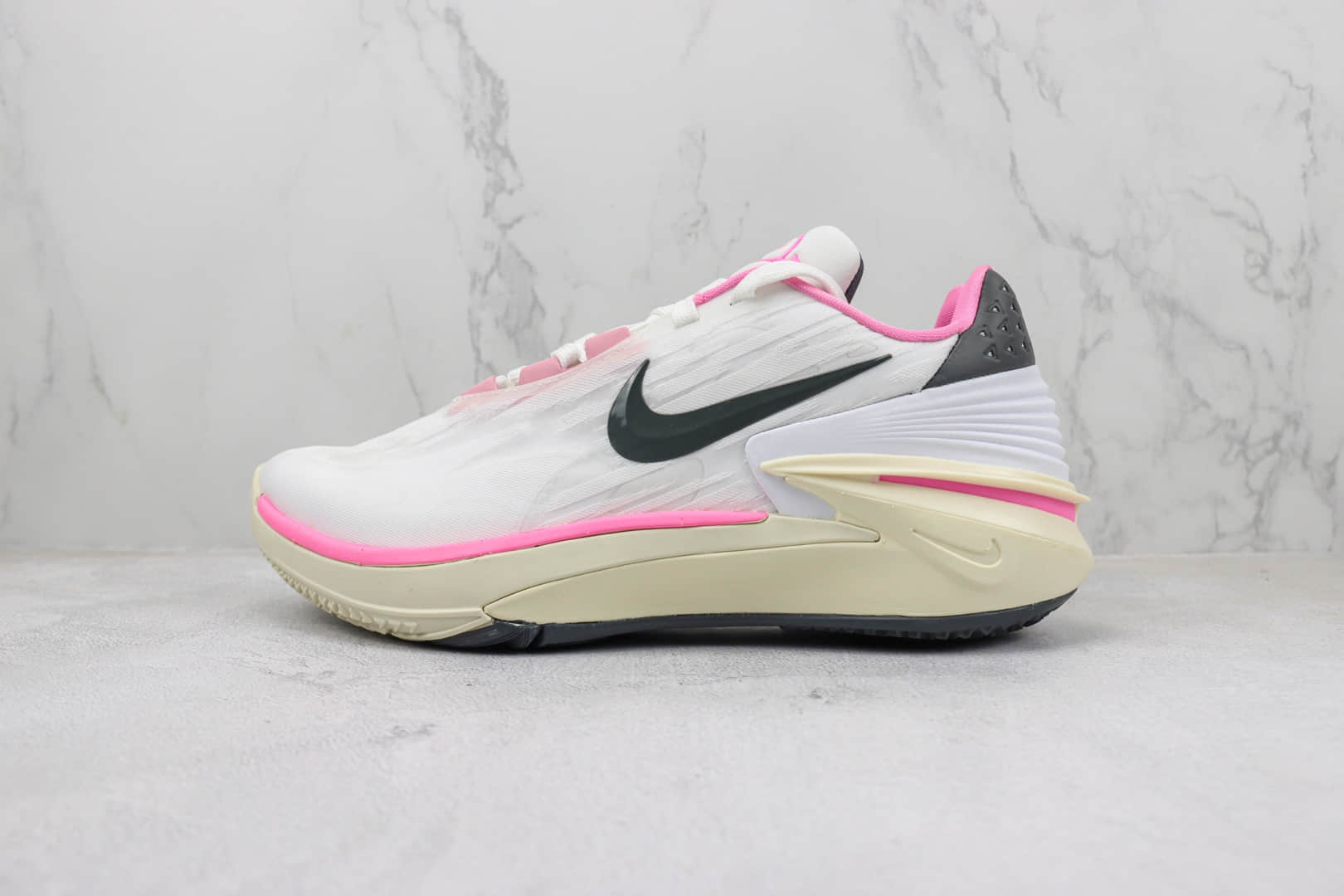 耐克Nike Air Zoom G.T.Cut 2纯原版本GT2.0白粉黑实战篮球鞋 莆田复刻耐克 货号:FD9905-101