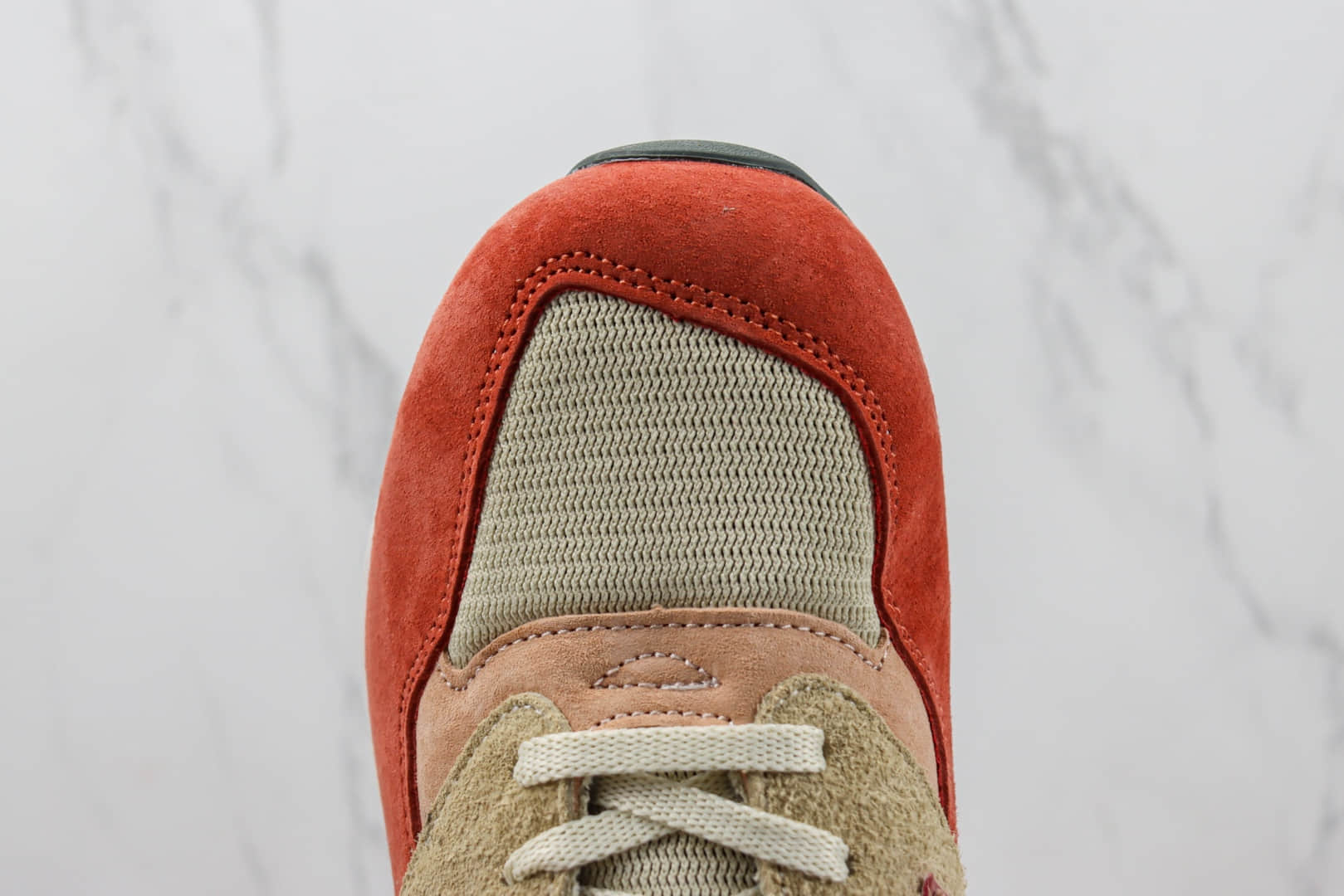 新百伦KITH x New Balance 998纯原版本NB998白红绿复古跑鞋 莆田新百伦代理 货号:U998KH1