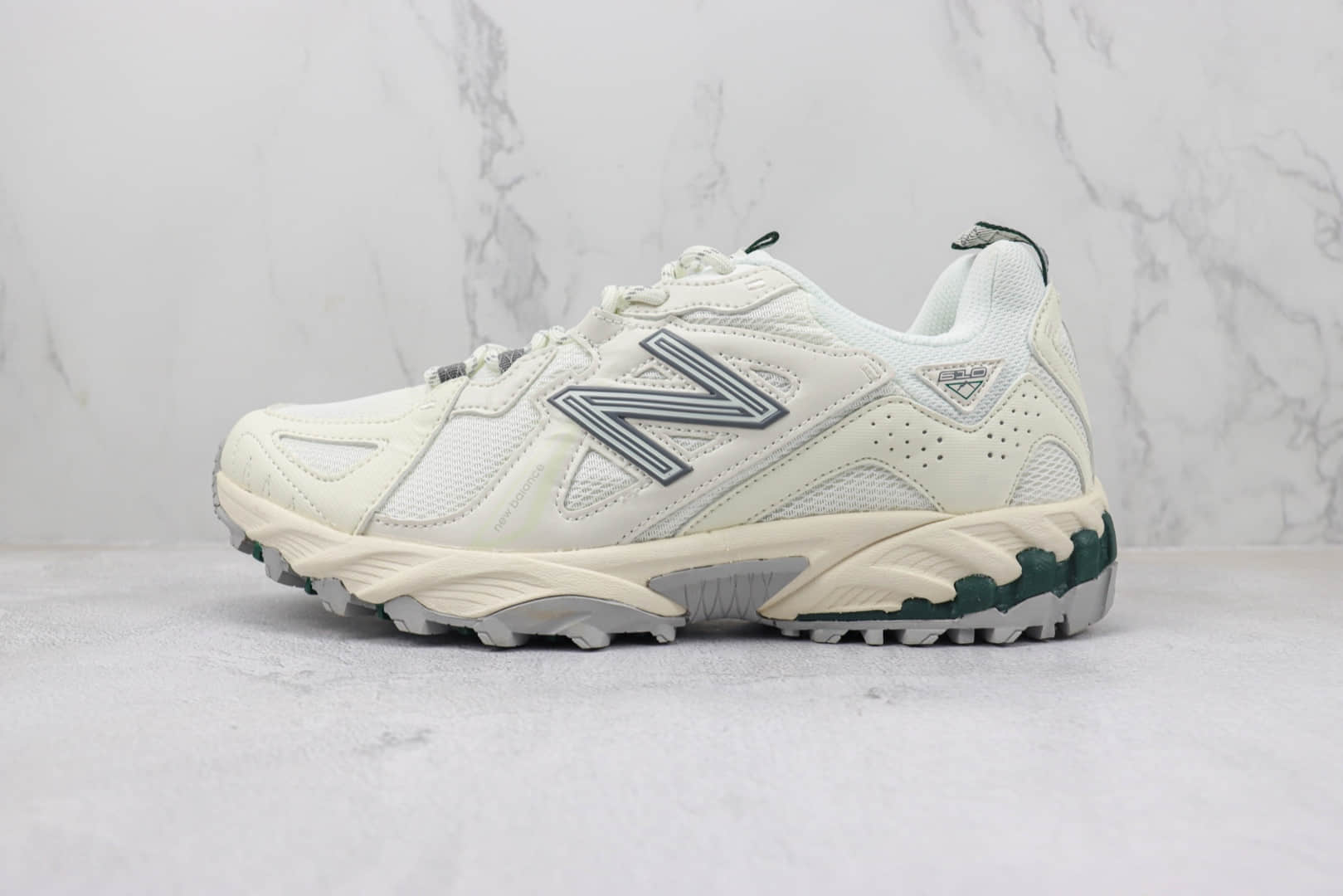 新百伦New Balance ML610T纯原版本NB610白色越野跑鞋 莆田复刻新百伦 (ID:98411) - 图片1